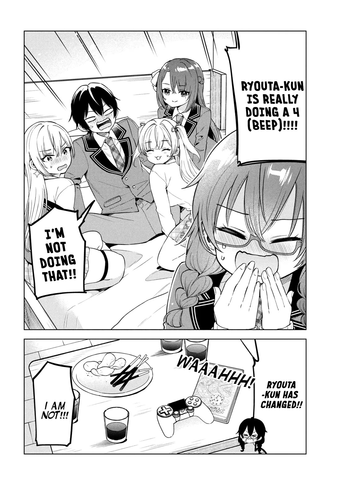 When the Introverted Me Got Surrounded by S-Tier Beauties After a Seat Change, a Secret Relationship Began chapter 10 page 34