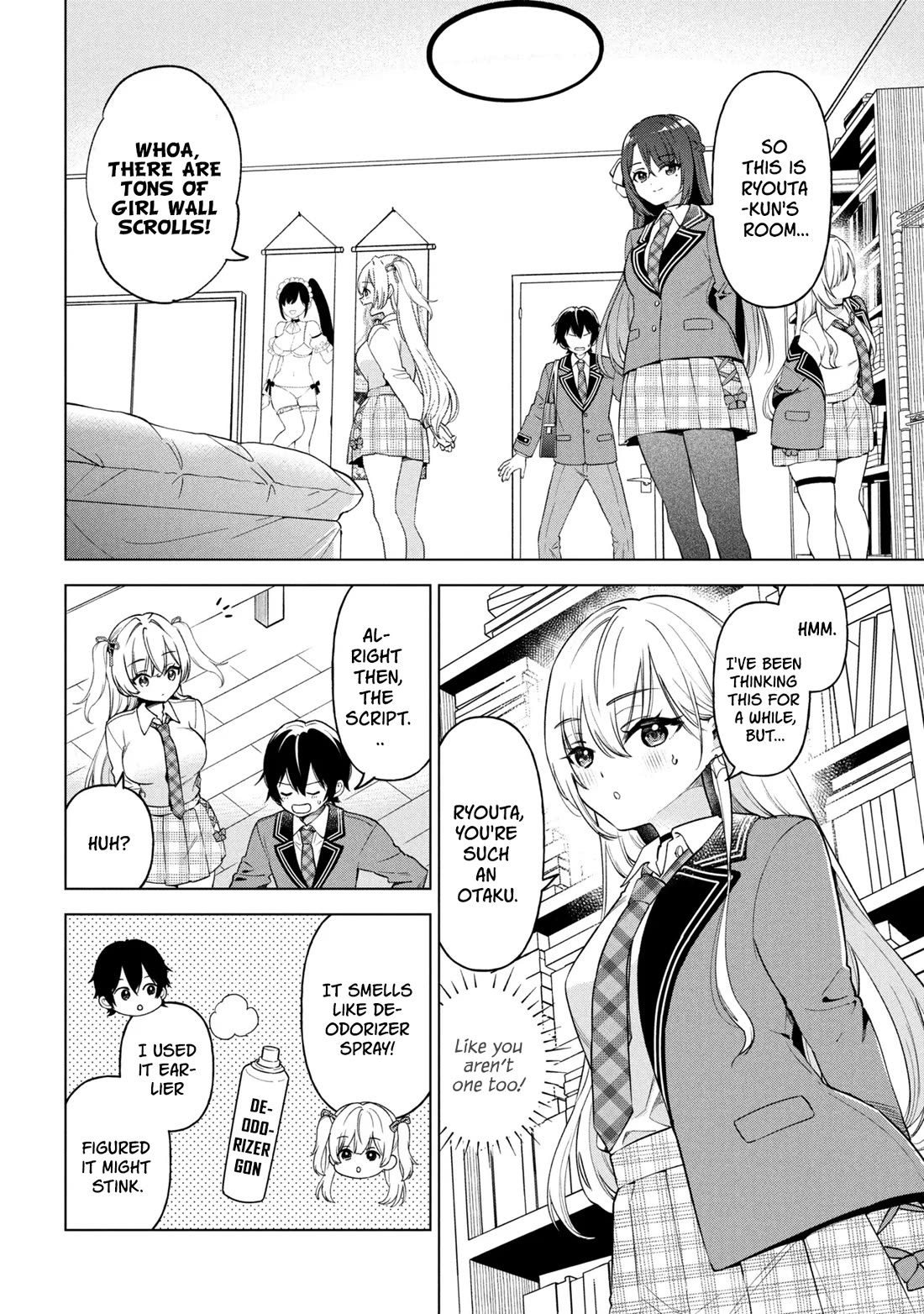 When the Introverted Me Got Surrounded by S-Tier Beauties After a Seat Change, a Secret Relationship Began chapter 10 page 5