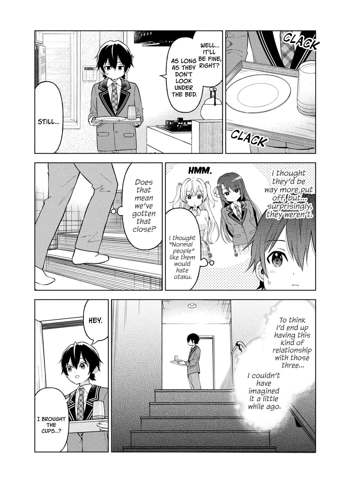 When the Introverted Me Got Surrounded by S-Tier Beauties After a Seat Change, a Secret Relationship Began chapter 10 page 8