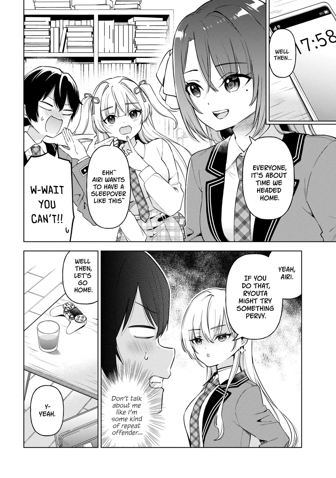 When the Introverted Me Got Surrounded by S-Tier Beauties After a Seat Change, a Secret Relationship Began chapter 11 page 10