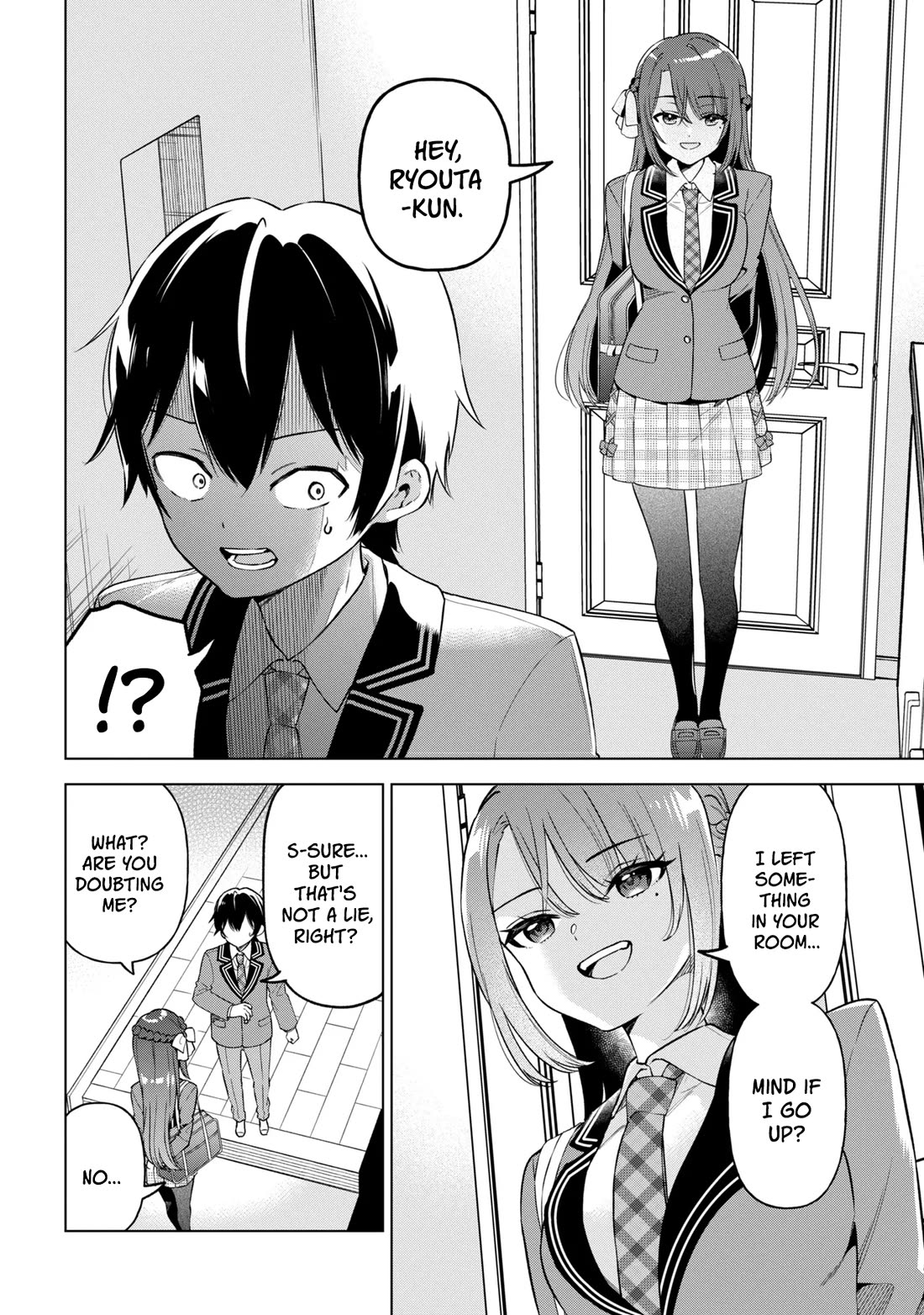 When the Introverted Me Got Surrounded by S-Tier Beauties After a Seat Change, a Secret Relationship Began chapter 11 page 12