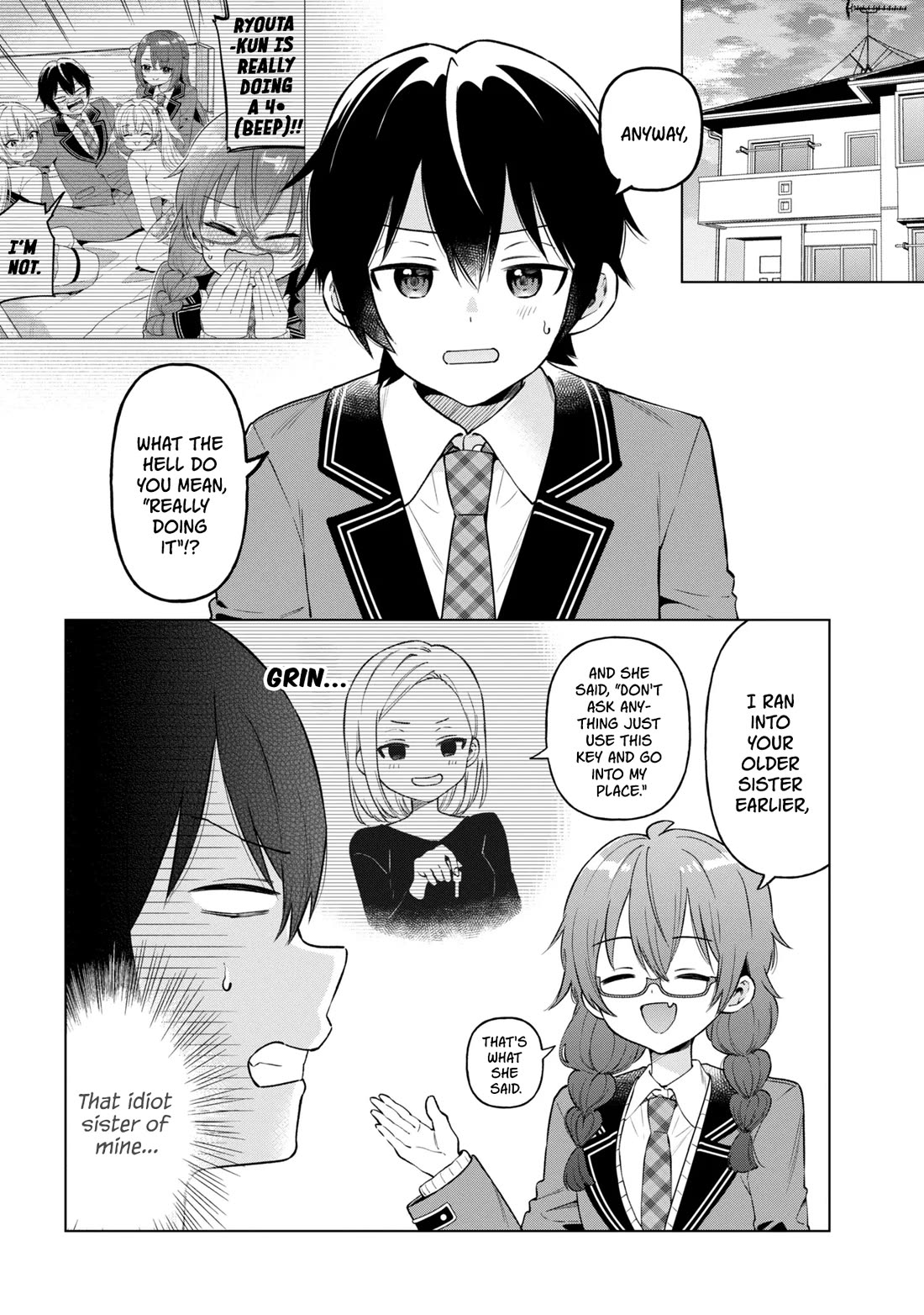 When the Introverted Me Got Surrounded by S-Tier Beauties After a Seat Change, a Secret Relationship Began chapter 11 page 2