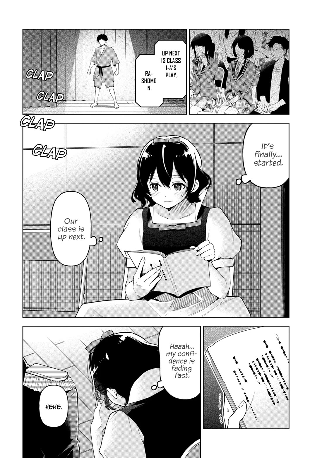 When the Introverted Me Got Surrounded by S-Tier Beauties After a Seat Change, a Secret Relationship Began chapter 11 page 34