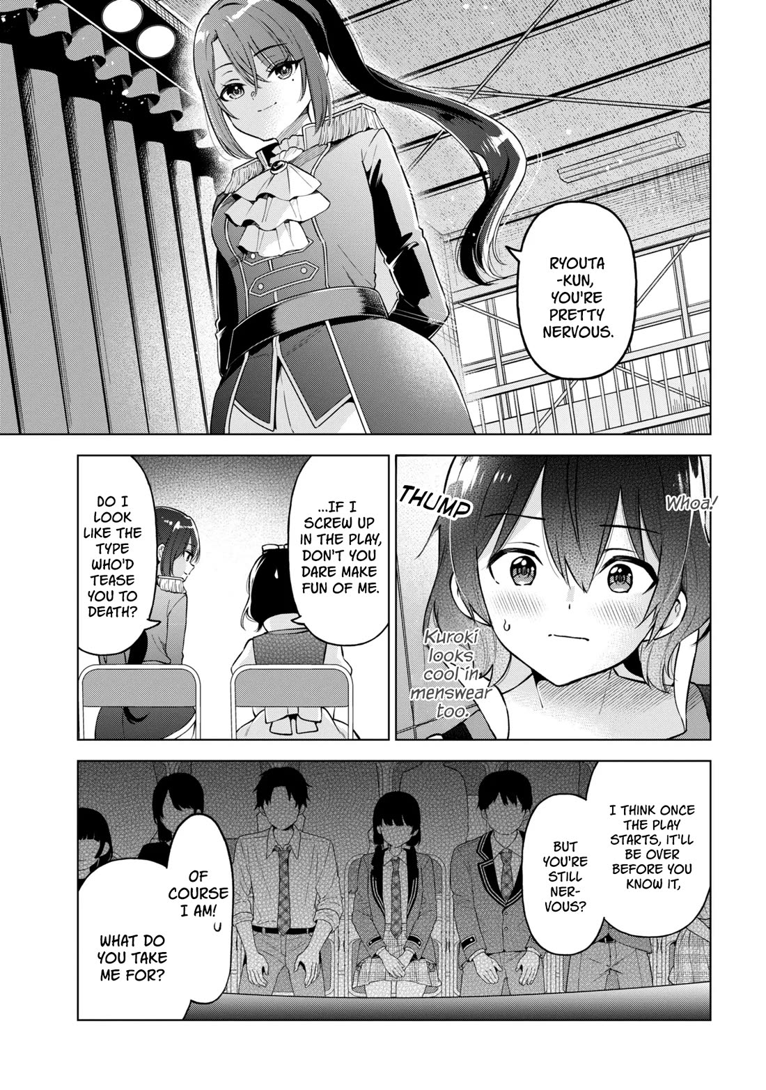 When the Introverted Me Got Surrounded by S-Tier Beauties After a Seat Change, a Secret Relationship Began chapter 11 page 35