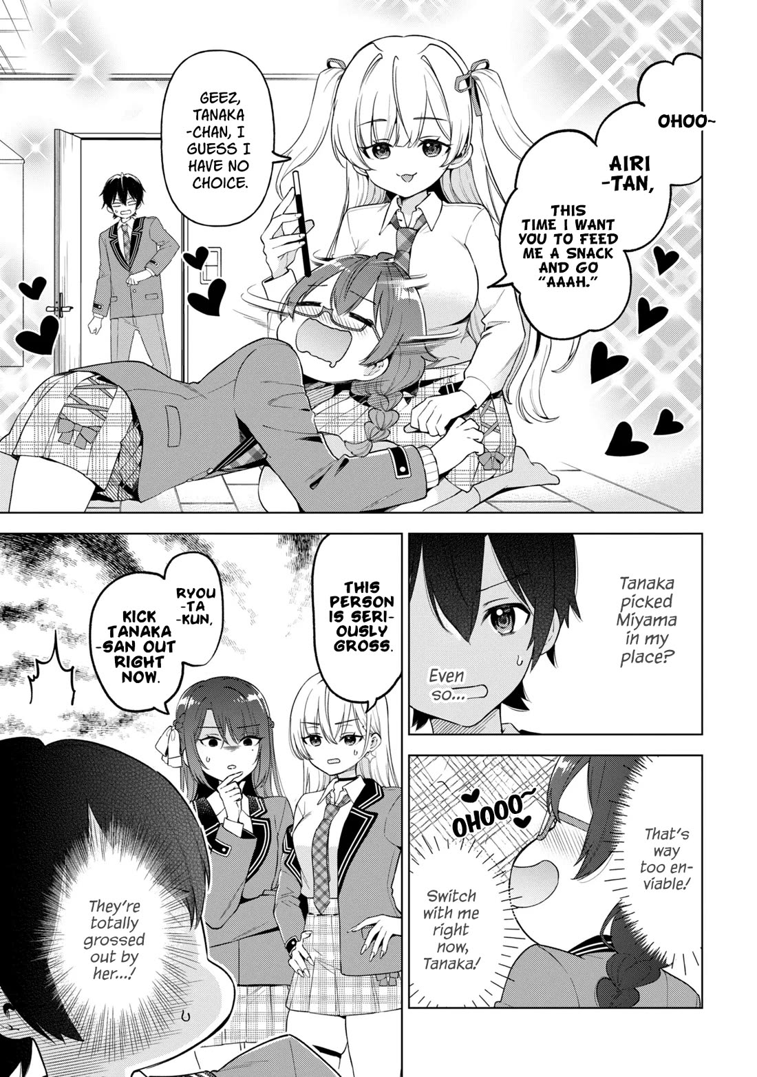 When the Introverted Me Got Surrounded by S-Tier Beauties After a Seat Change, a Secret Relationship Began chapter 11 page 5
