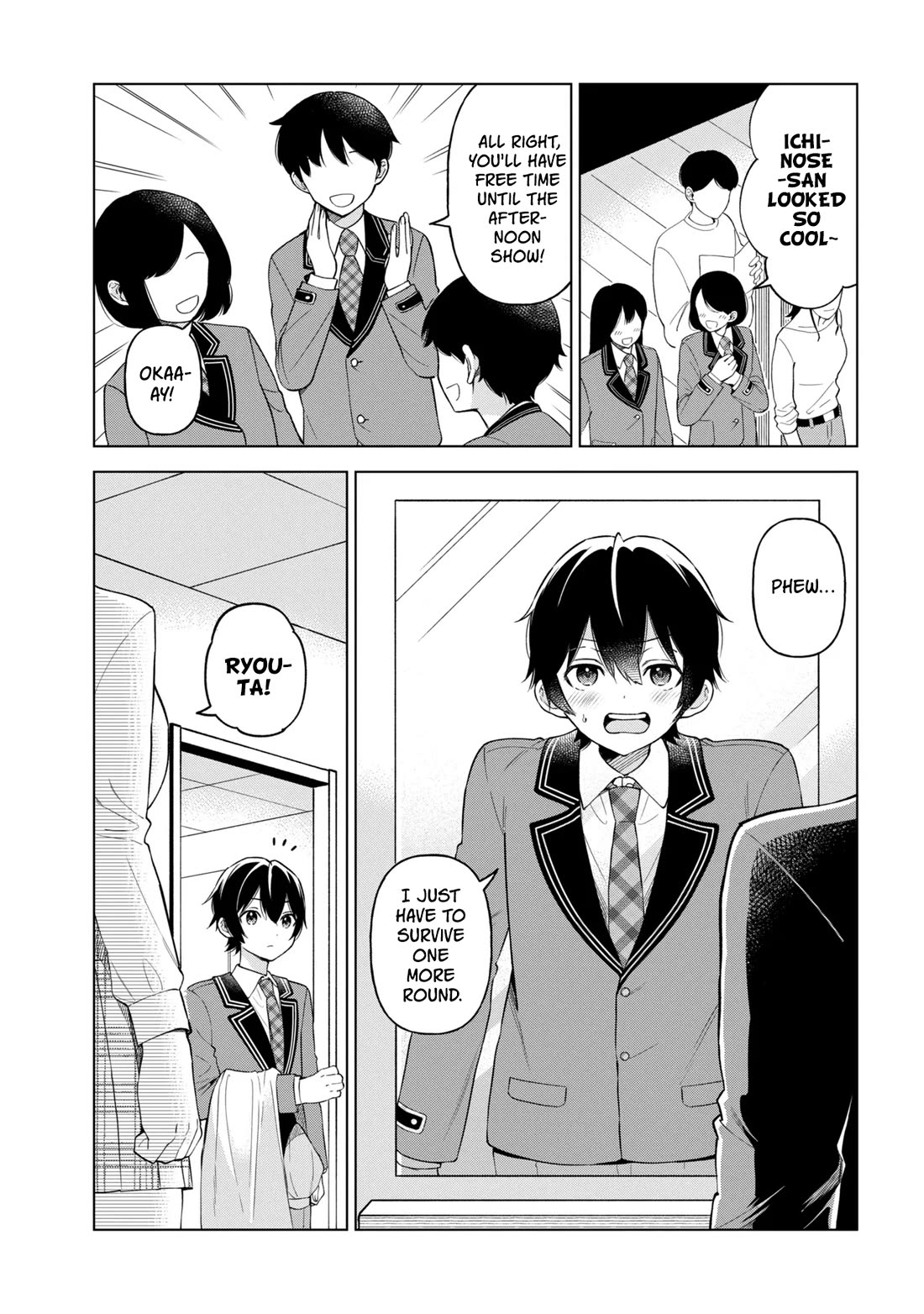 When the Introverted Me Got Surrounded by S-Tier Beauties After a Seat Change, a Secret Relationship Began chapter 12 page 15