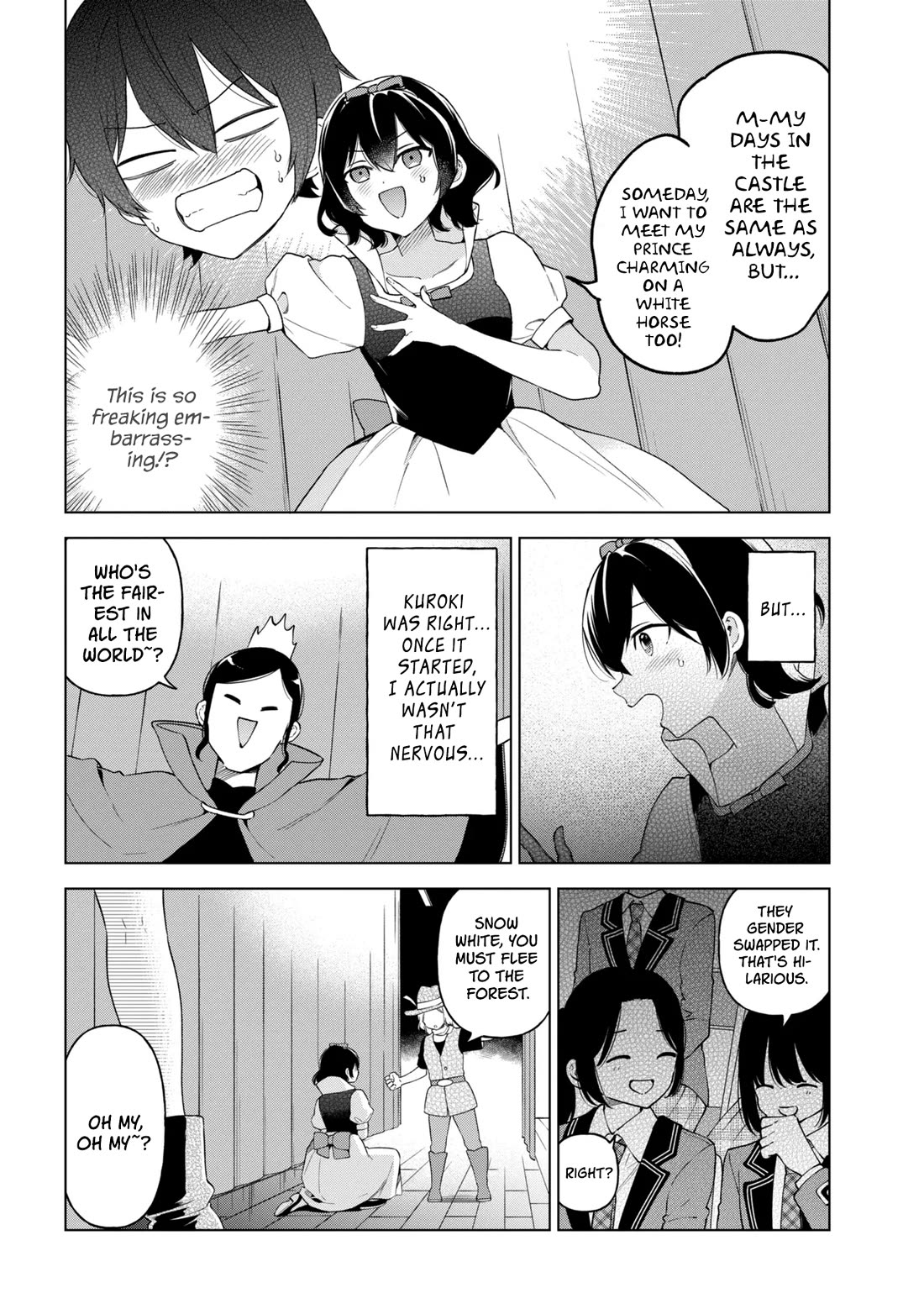 When the Introverted Me Got Surrounded by S-Tier Beauties After a Seat Change, a Secret Relationship Began chapter 12 page 4