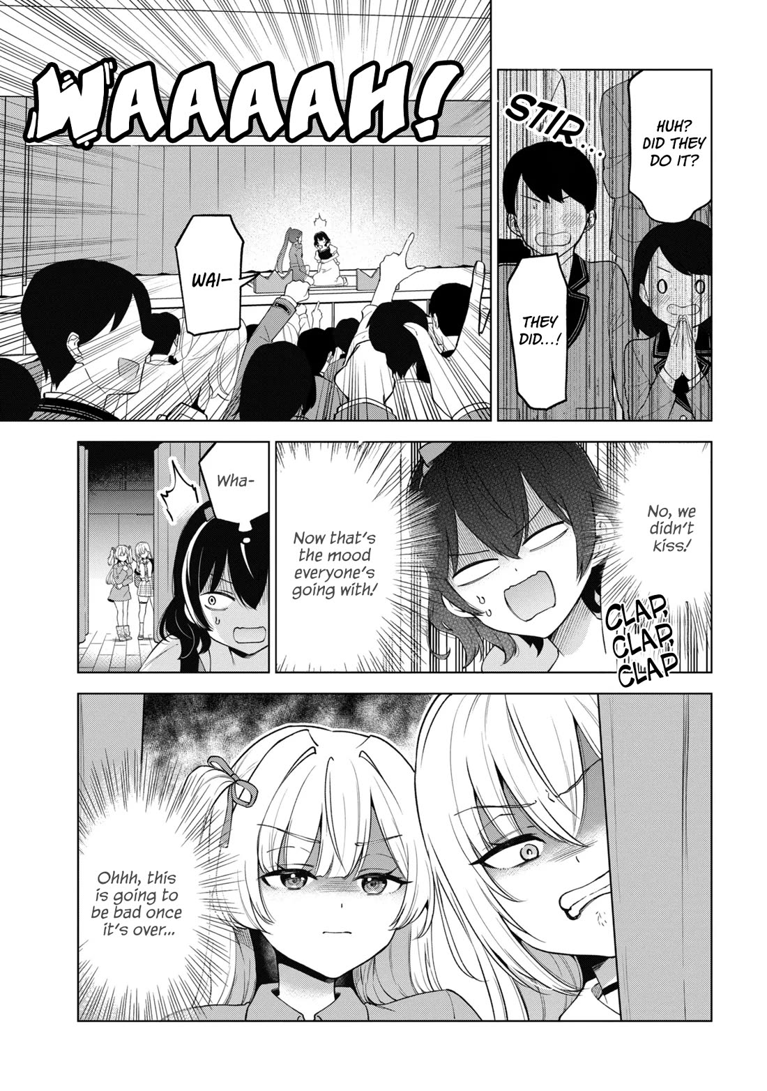 When the Introverted Me Got Surrounded by S-Tier Beauties After a Seat Change, a Secret Relationship Began chapter 13 page 13