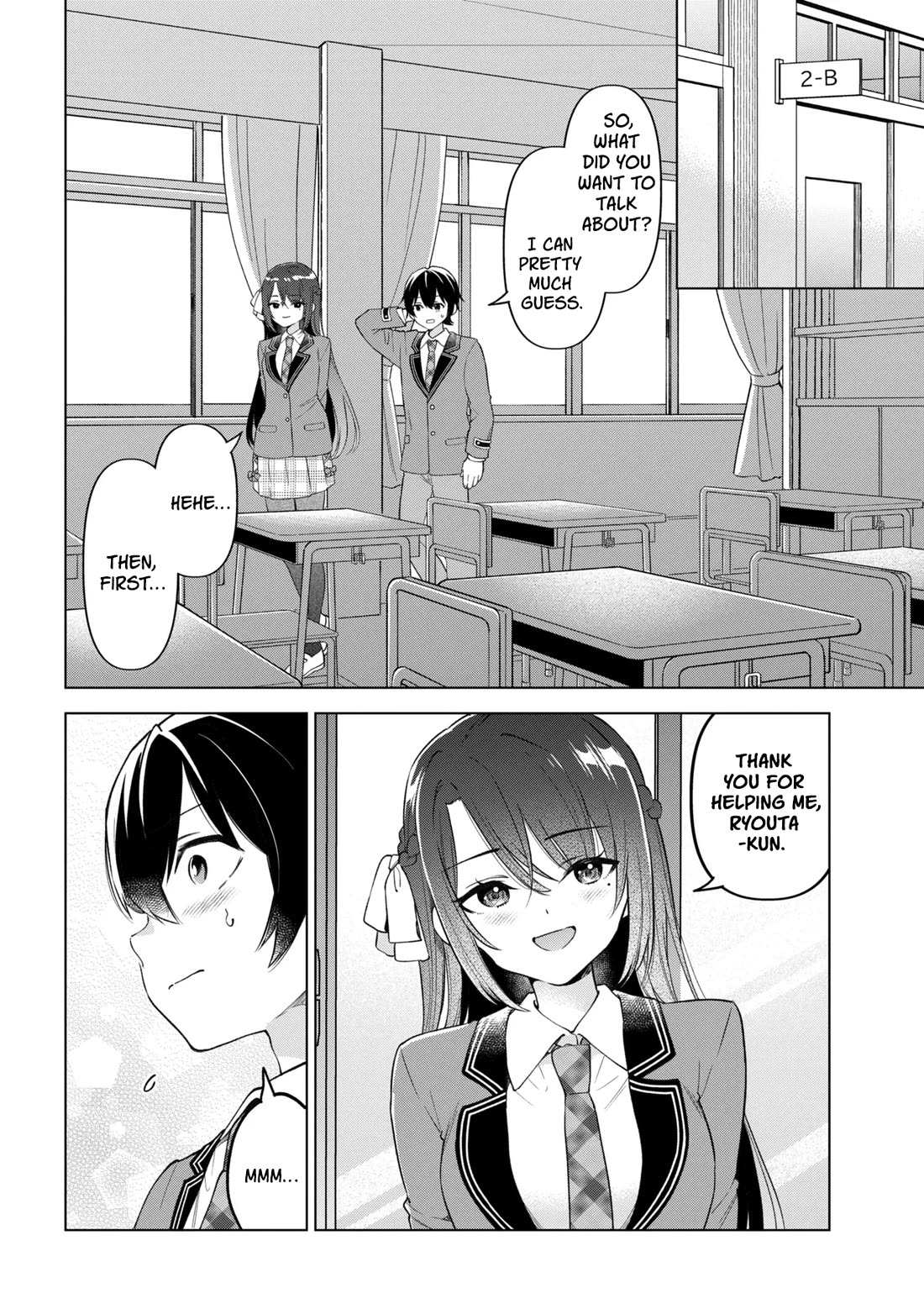 When the Introverted Me Got Surrounded by S-Tier Beauties After a Seat Change, a Secret Relationship Began chapter 13 page 20