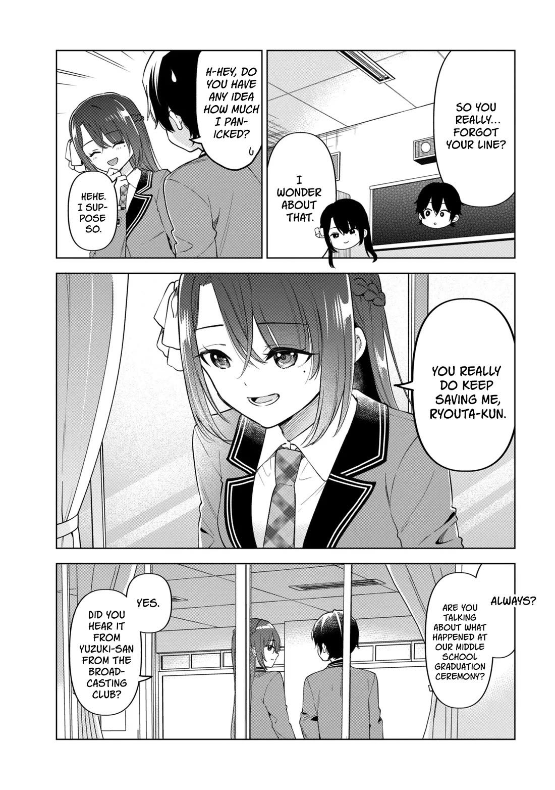 When the Introverted Me Got Surrounded by S-Tier Beauties After a Seat Change, a Secret Relationship Began chapter 13 page 21