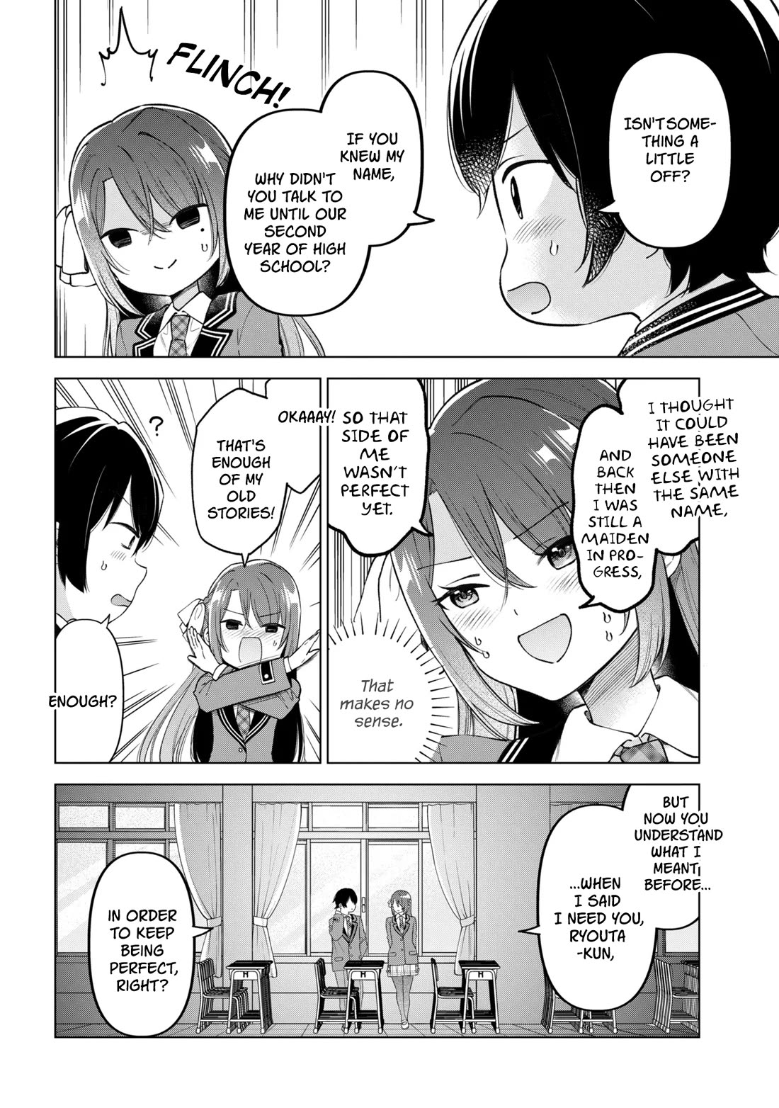 When the Introverted Me Got Surrounded by S-Tier Beauties After a Seat Change, a Secret Relationship Began chapter 13 page 28