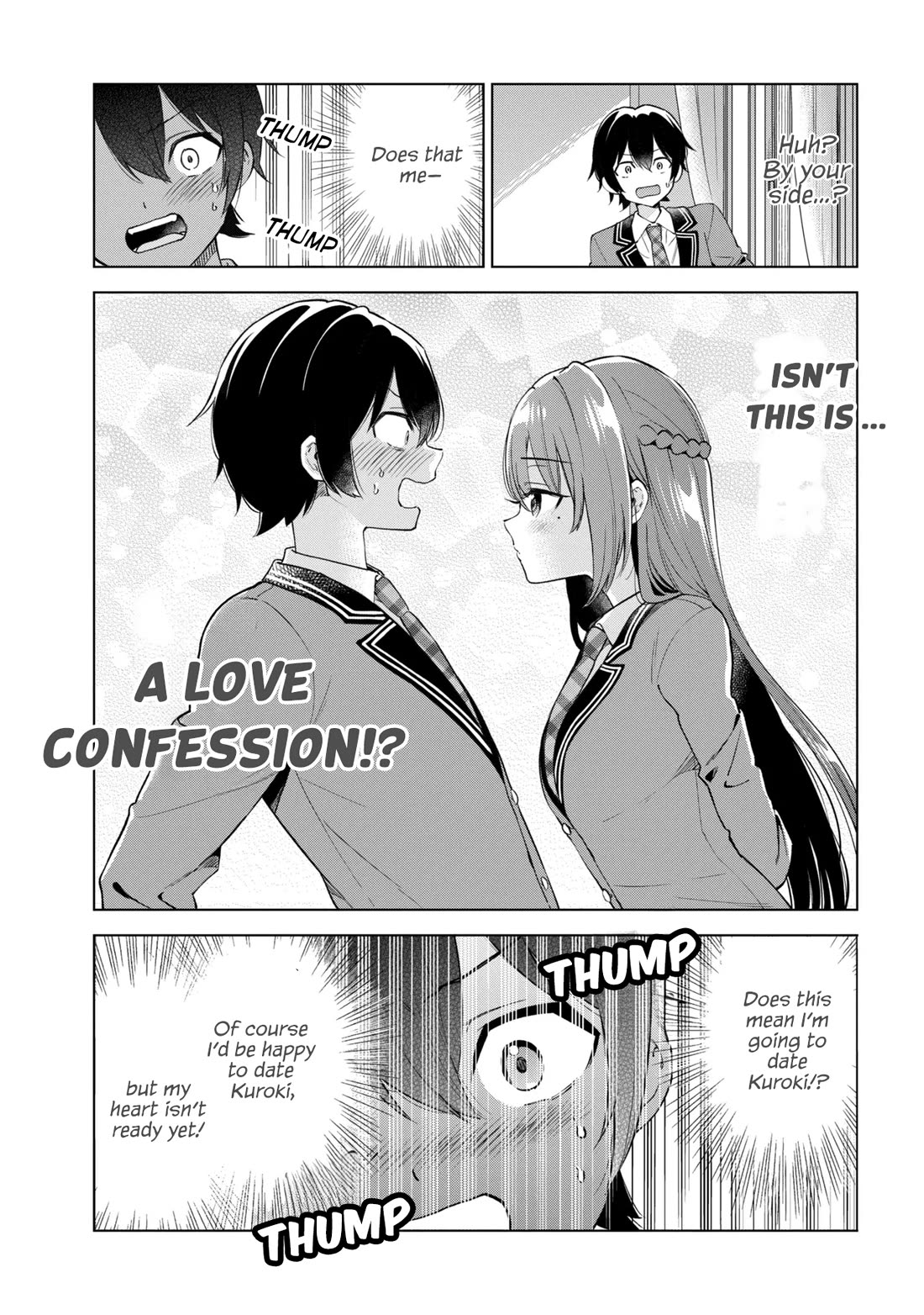 When the Introverted Me Got Surrounded by S-Tier Beauties After a Seat Change, a Secret Relationship Began chapter 13 page 31