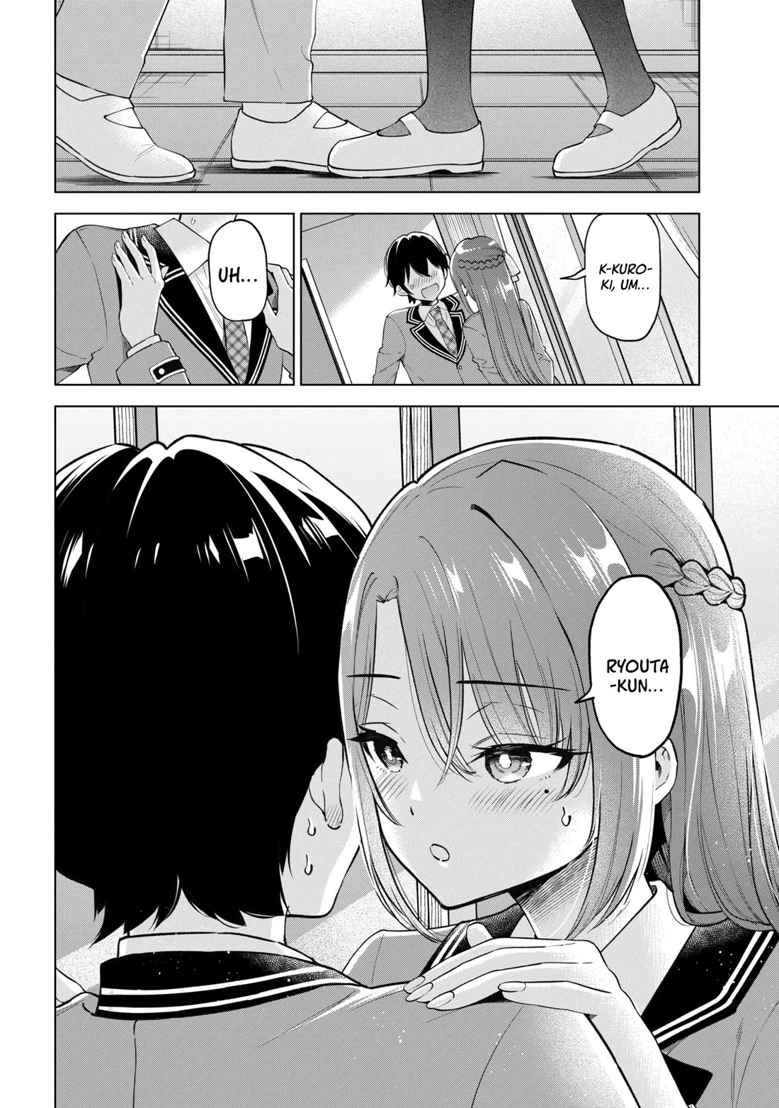When the Introverted Me Got Surrounded by S-Tier Beauties After a Seat Change, a Secret Relationship Began chapter 13 page 32