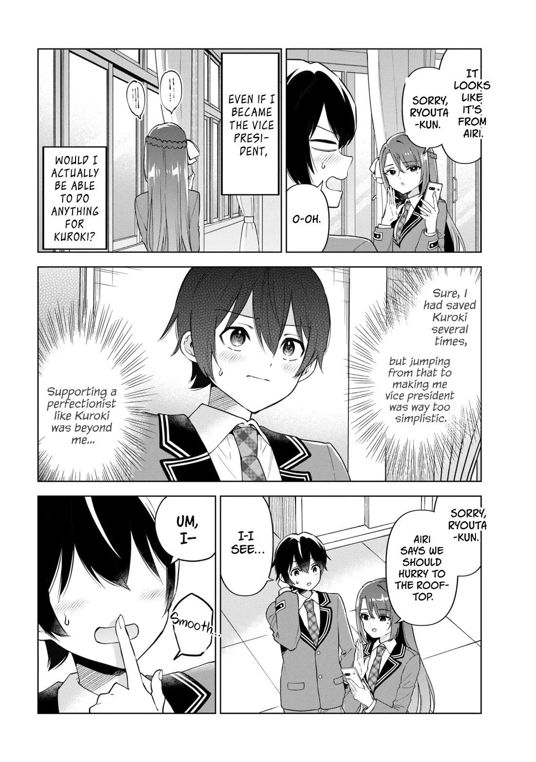When the Introverted Me Got Surrounded by S-Tier Beauties After a Seat Change, a Secret Relationship Began chapter 13 page 38