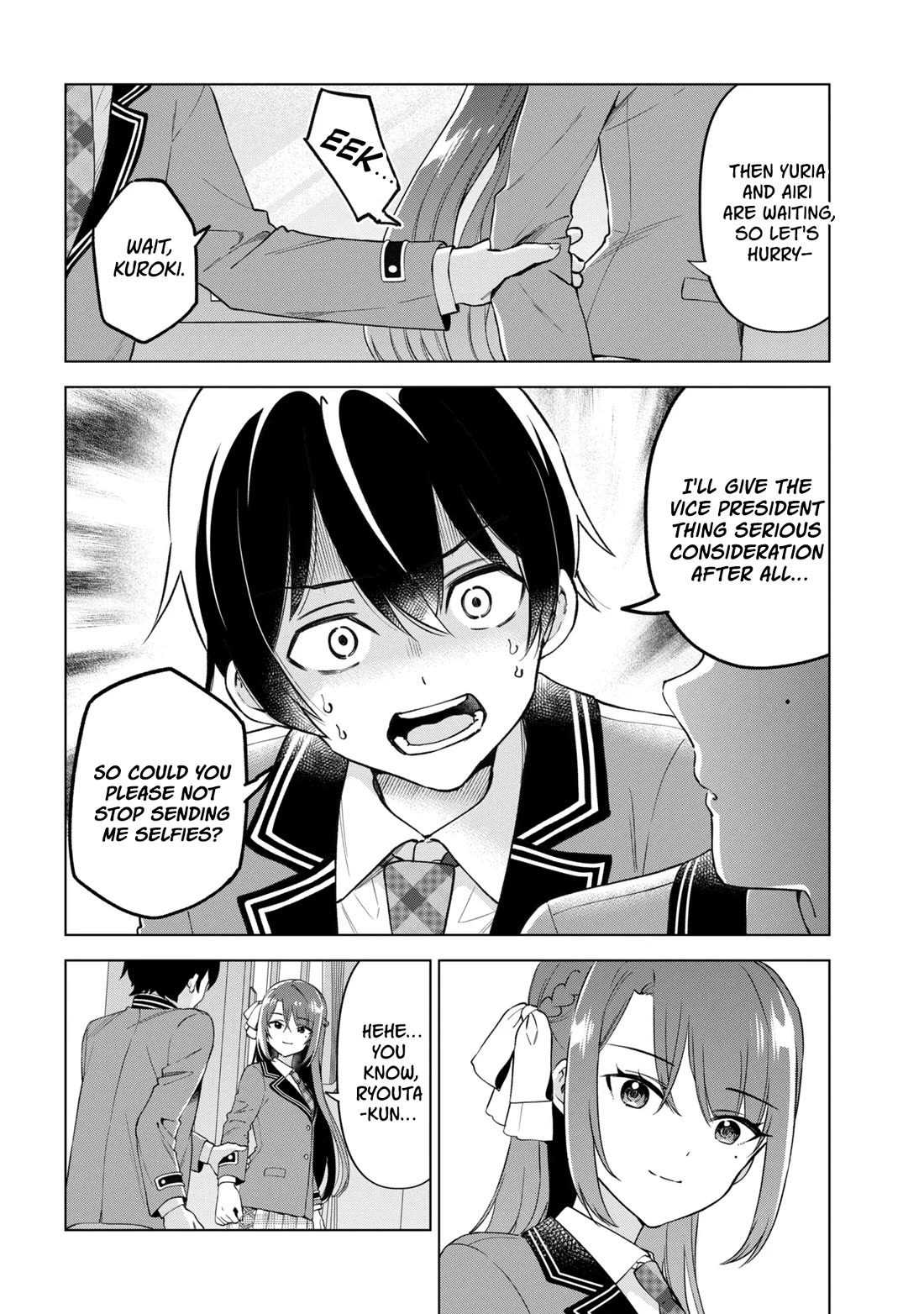 When the Introverted Me Got Surrounded by S-Tier Beauties After a Seat Change, a Secret Relationship Began chapter 13 page 42