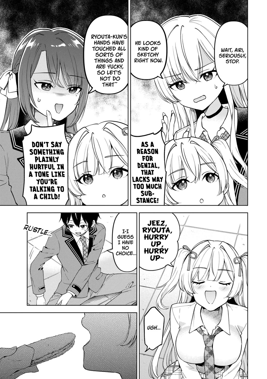 When the Introverted Me Got Surrounded by S-Tier Beauties After a Seat Change, a Secret Relationship Began chapter 14 page 17