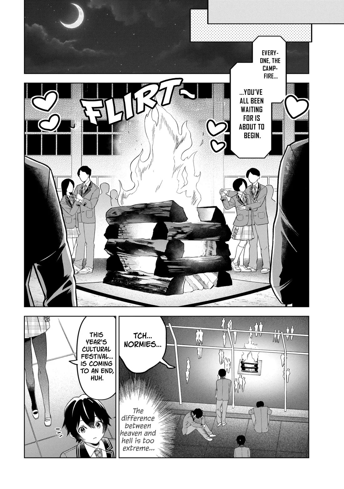 When the Introverted Me Got Surrounded by S-Tier Beauties After a Seat Change, a Secret Relationship Began chapter 14 page 20