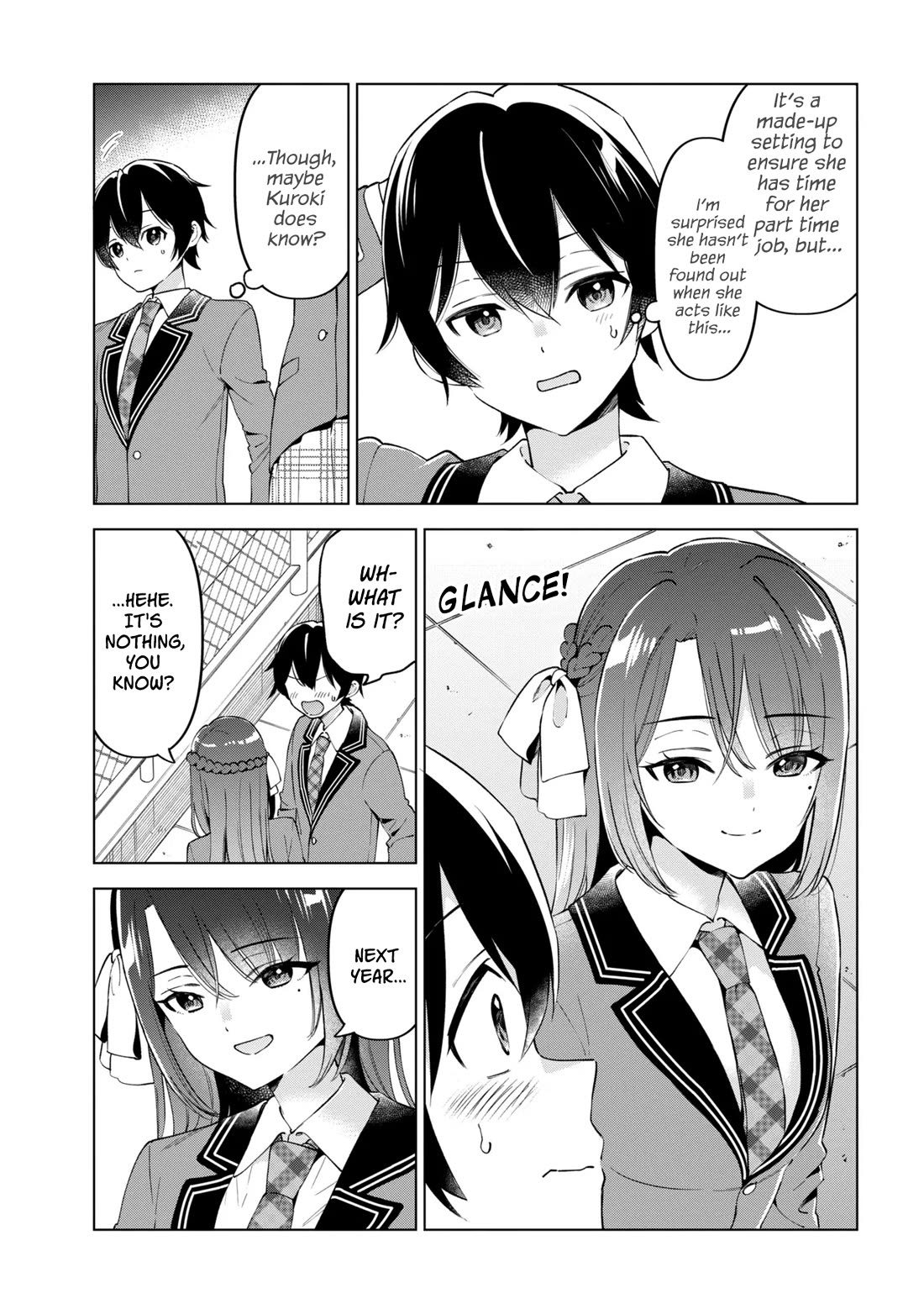 When the Introverted Me Got Surrounded by S-Tier Beauties After a Seat Change, a Secret Relationship Began chapter 14 page 27