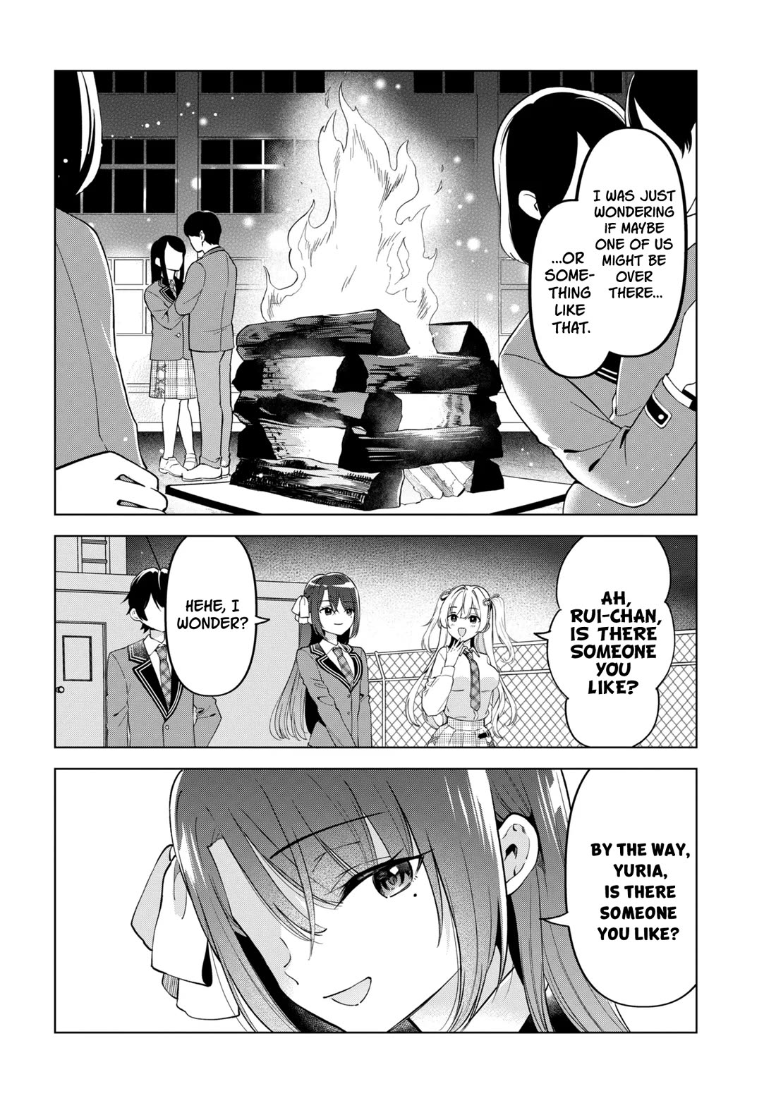 When the Introverted Me Got Surrounded by S-Tier Beauties After a Seat Change, a Secret Relationship Began chapter 14 page 28