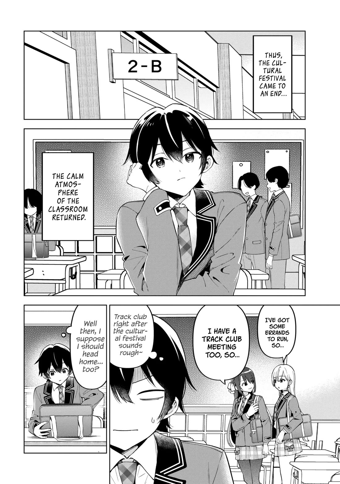 When the Introverted Me Got Surrounded by S-Tier Beauties After a Seat Change, a Secret Relationship Began chapter 14 page 32