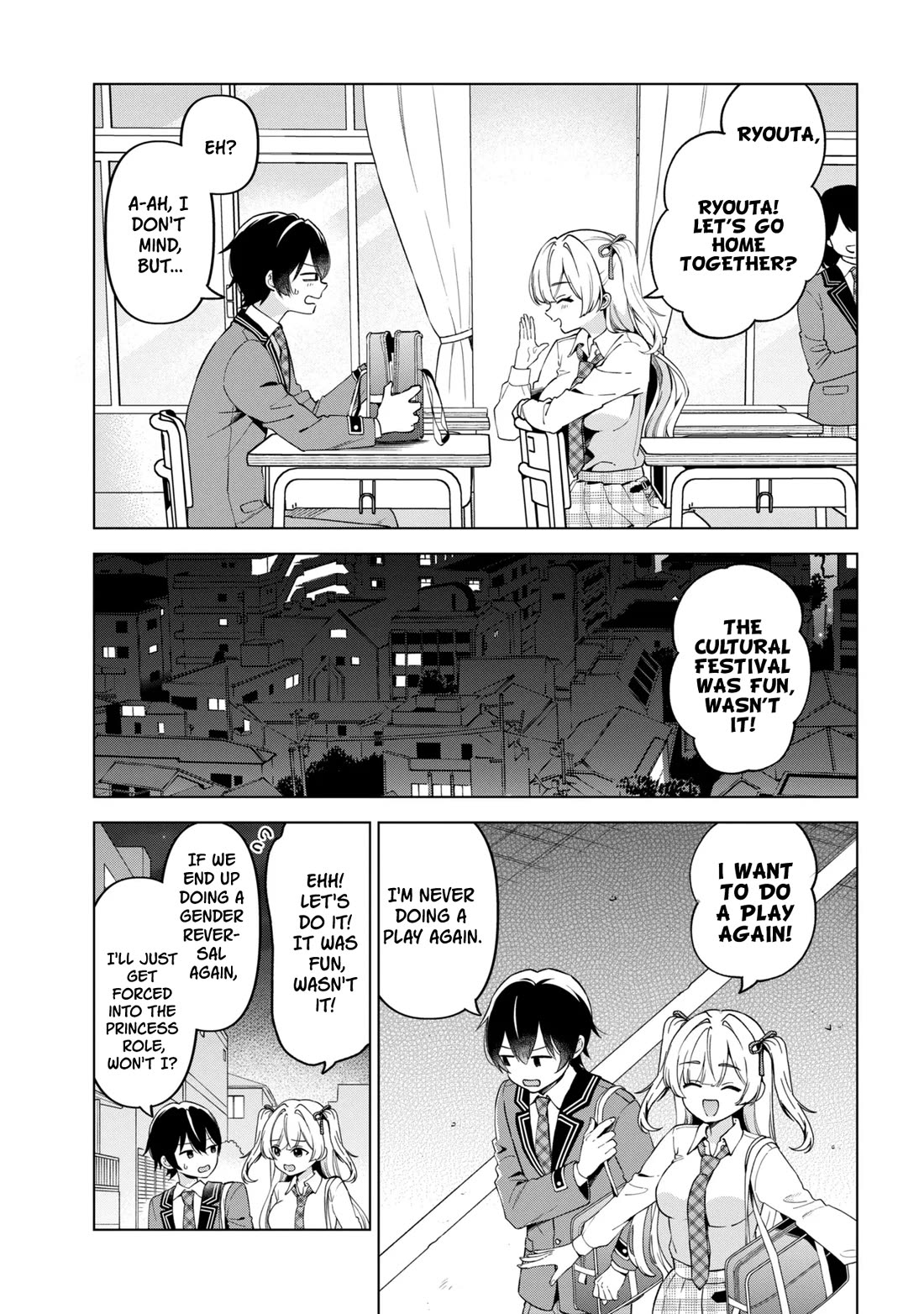When the Introverted Me Got Surrounded by S-Tier Beauties After a Seat Change, a Secret Relationship Began chapter 14 page 33