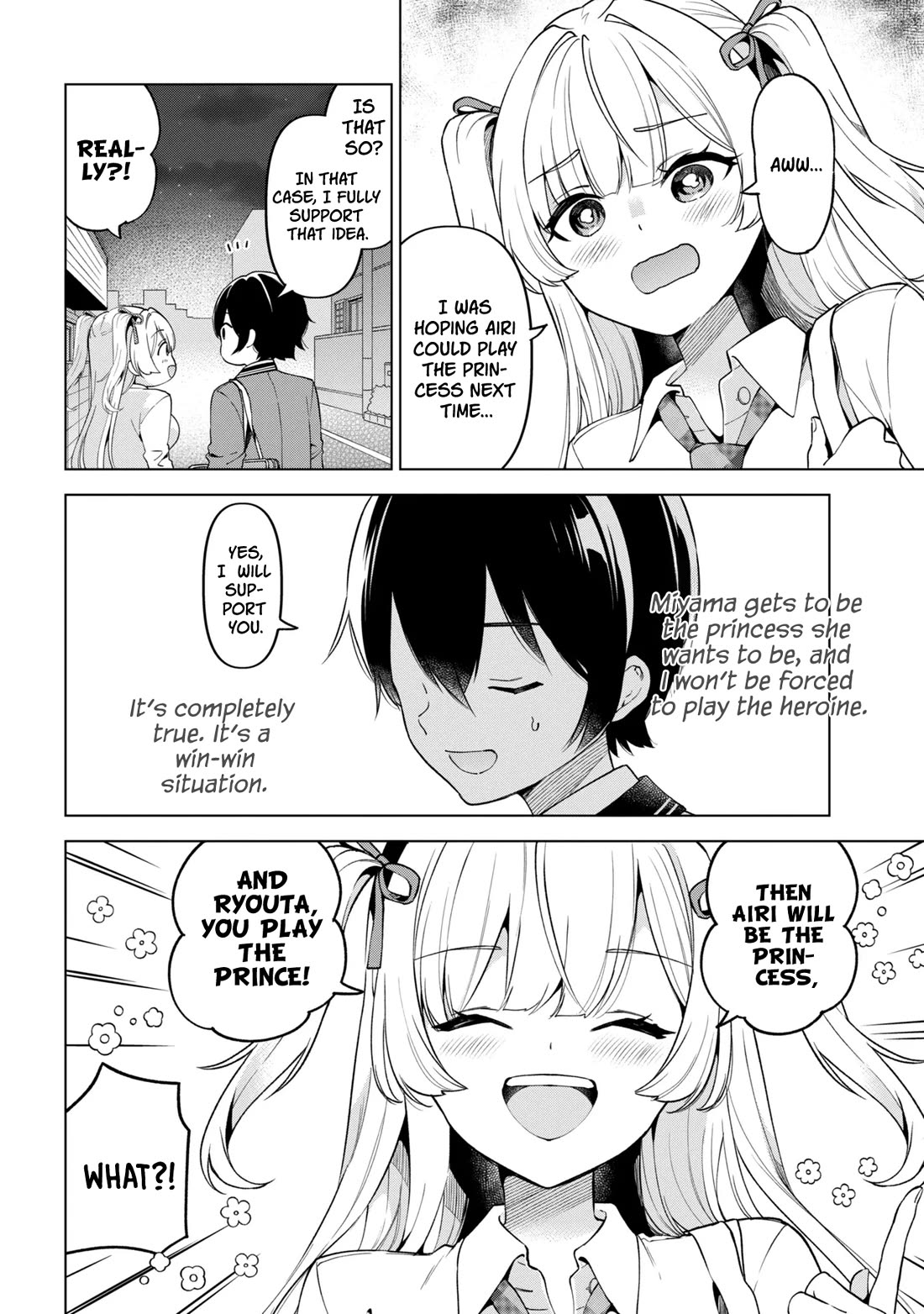 When the Introverted Me Got Surrounded by S-Tier Beauties After a Seat Change, a Secret Relationship Began chapter 14 page 34