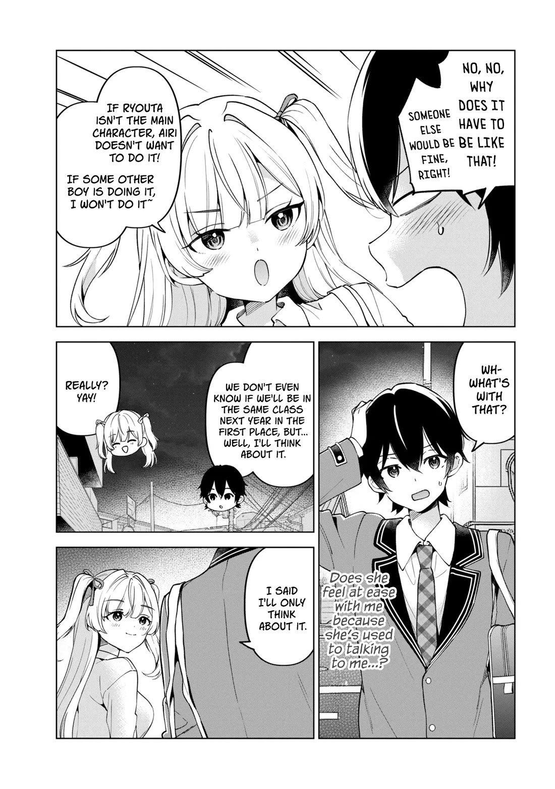 When the Introverted Me Got Surrounded by S-Tier Beauties After a Seat Change, a Secret Relationship Began chapter 14 page 35