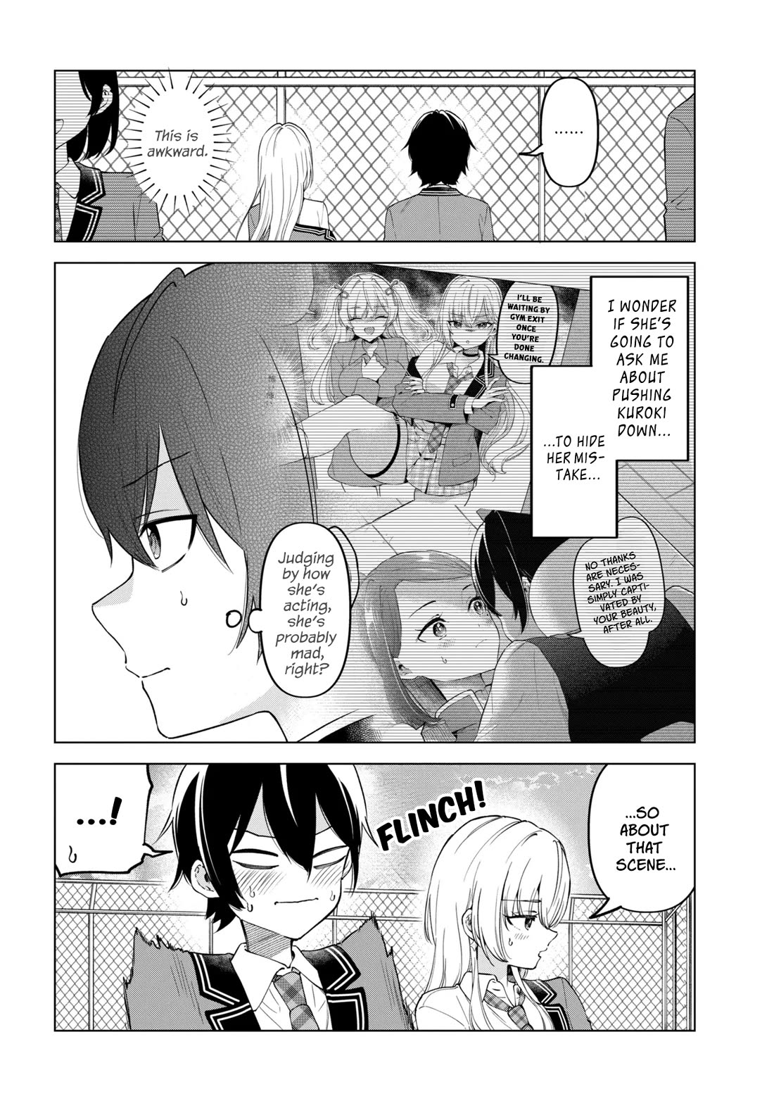 When the Introverted Me Got Surrounded by S-Tier Beauties After a Seat Change, a Secret Relationship Began chapter 14 page 4