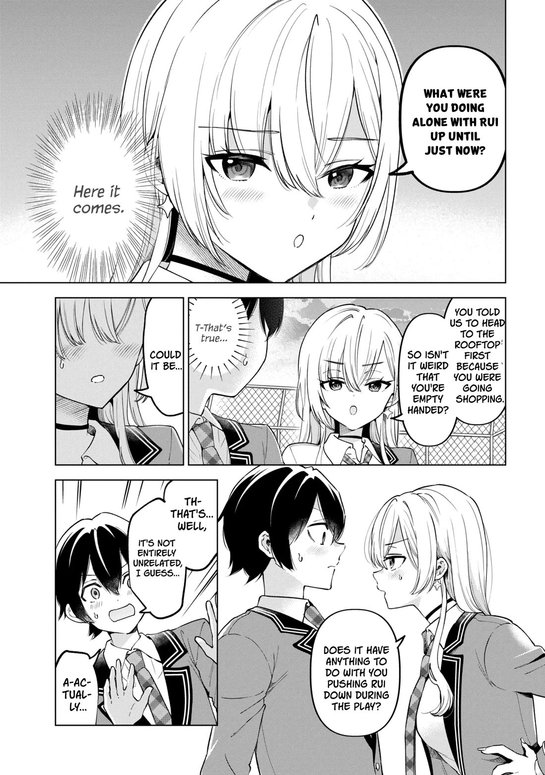 When the Introverted Me Got Surrounded by S-Tier Beauties After a Seat Change, a Secret Relationship Began chapter 14 page 5