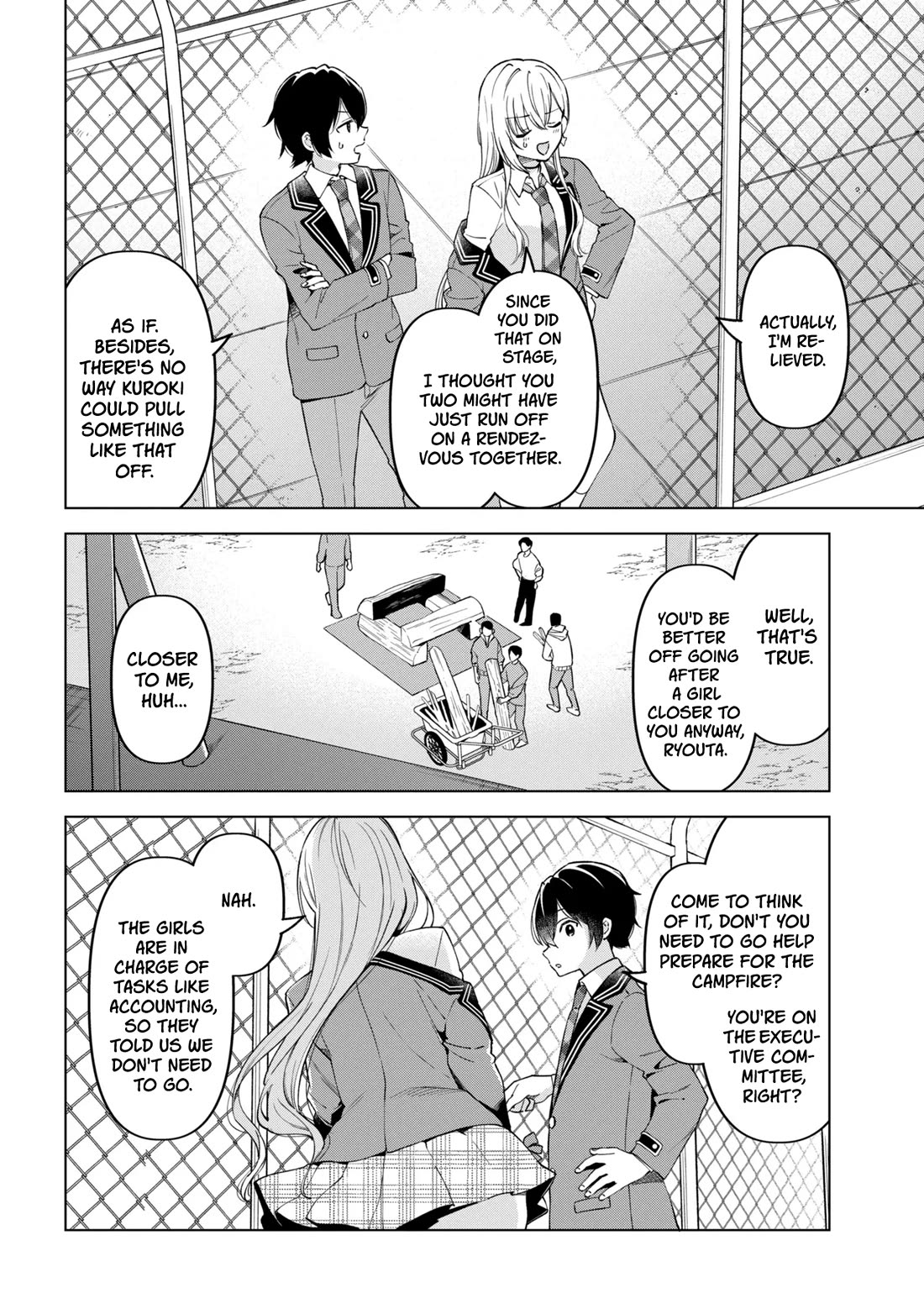 When the Introverted Me Got Surrounded by S-Tier Beauties After a Seat Change, a Secret Relationship Began chapter 14 page 8