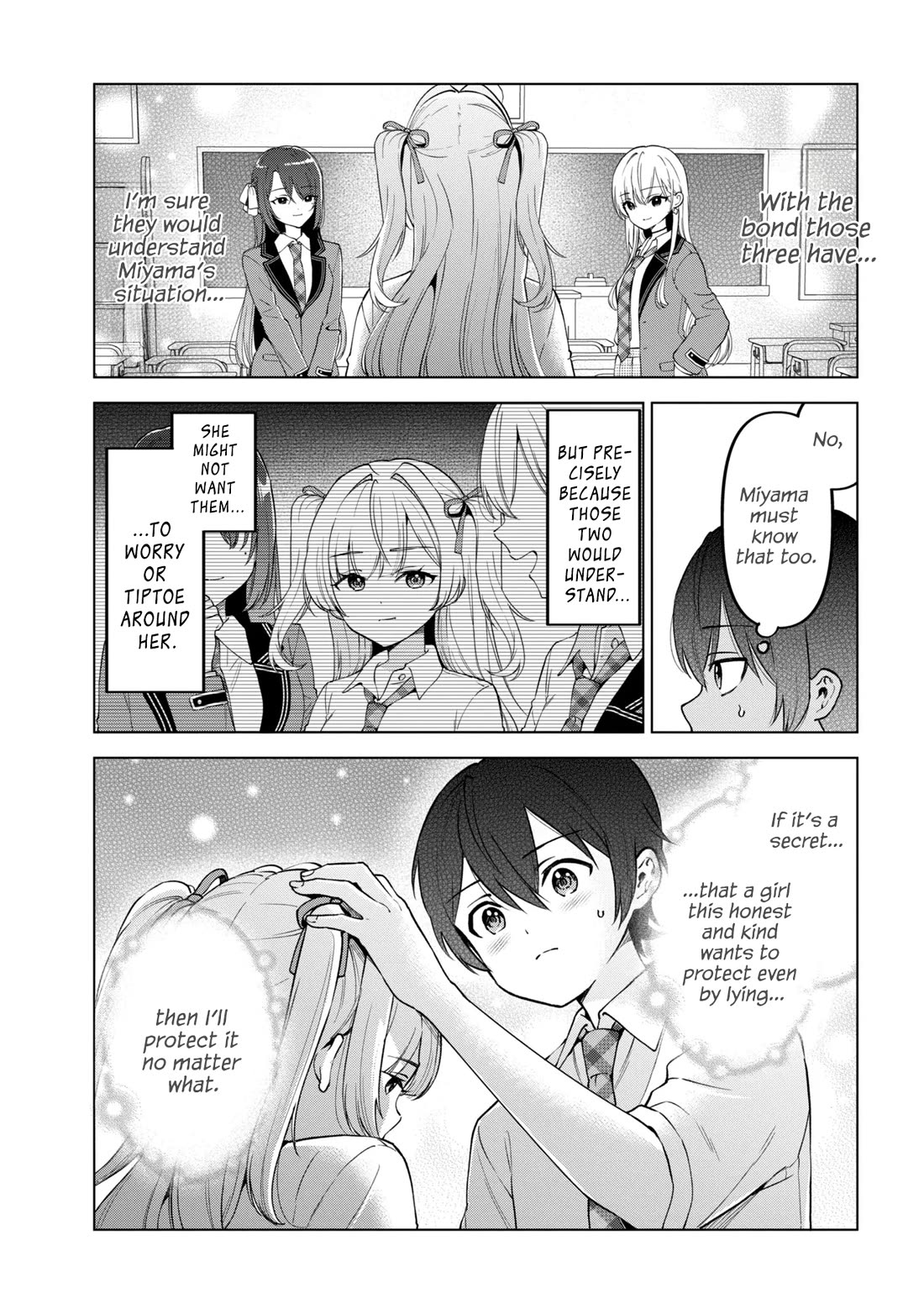 When the Introverted Me Got Surrounded by S-Tier Beauties After a Seat Change, a Secret Relationship Began chapter 15 page 15