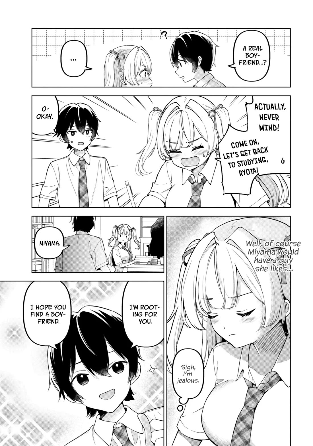 When the Introverted Me Got Surrounded by S-Tier Beauties After a Seat Change, a Secret Relationship Began chapter 15 page 17