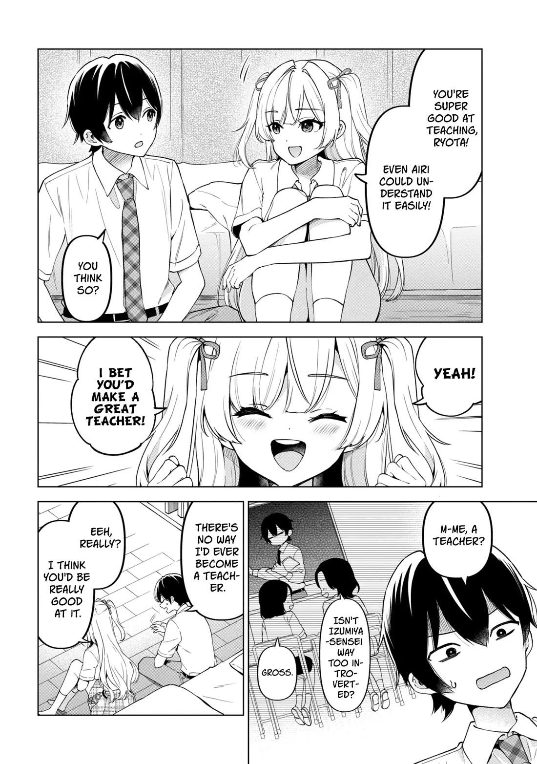 When the Introverted Me Got Surrounded by S-Tier Beauties After a Seat Change, a Secret Relationship Began chapter 15 page 20