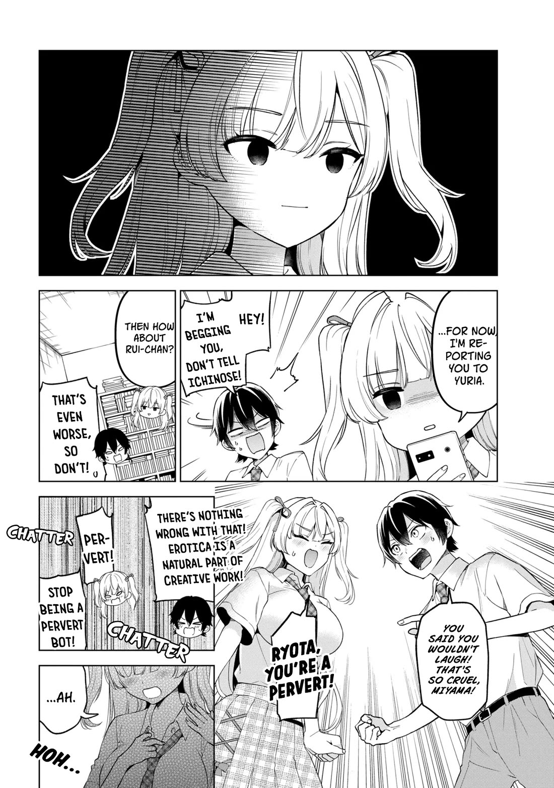 When the Introverted Me Got Surrounded by S-Tier Beauties After a Seat Change, a Secret Relationship Began chapter 15 page 26