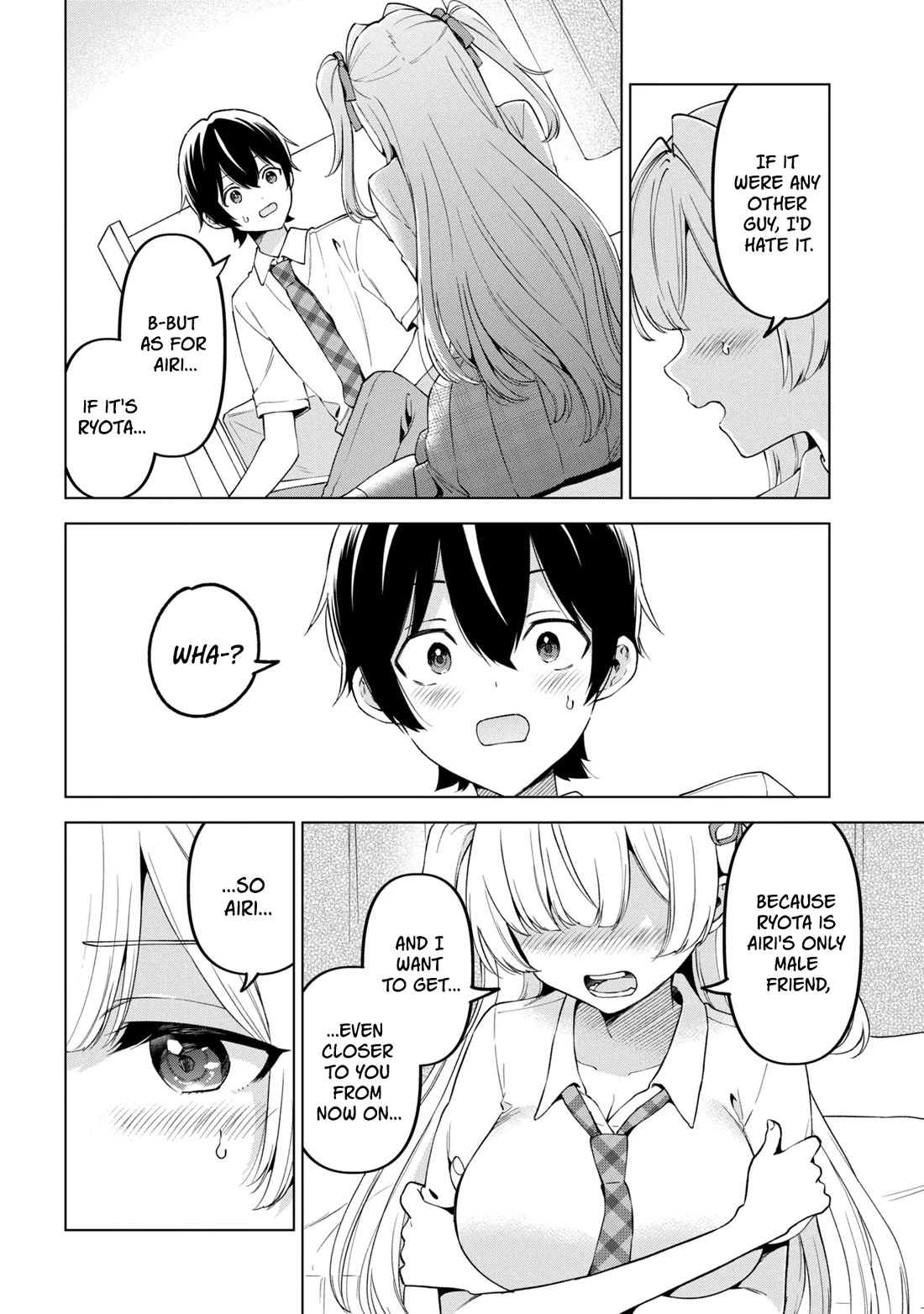 When the Introverted Me Got Surrounded by S-Tier Beauties After a Seat Change, a Secret Relationship Began chapter 15 page 28