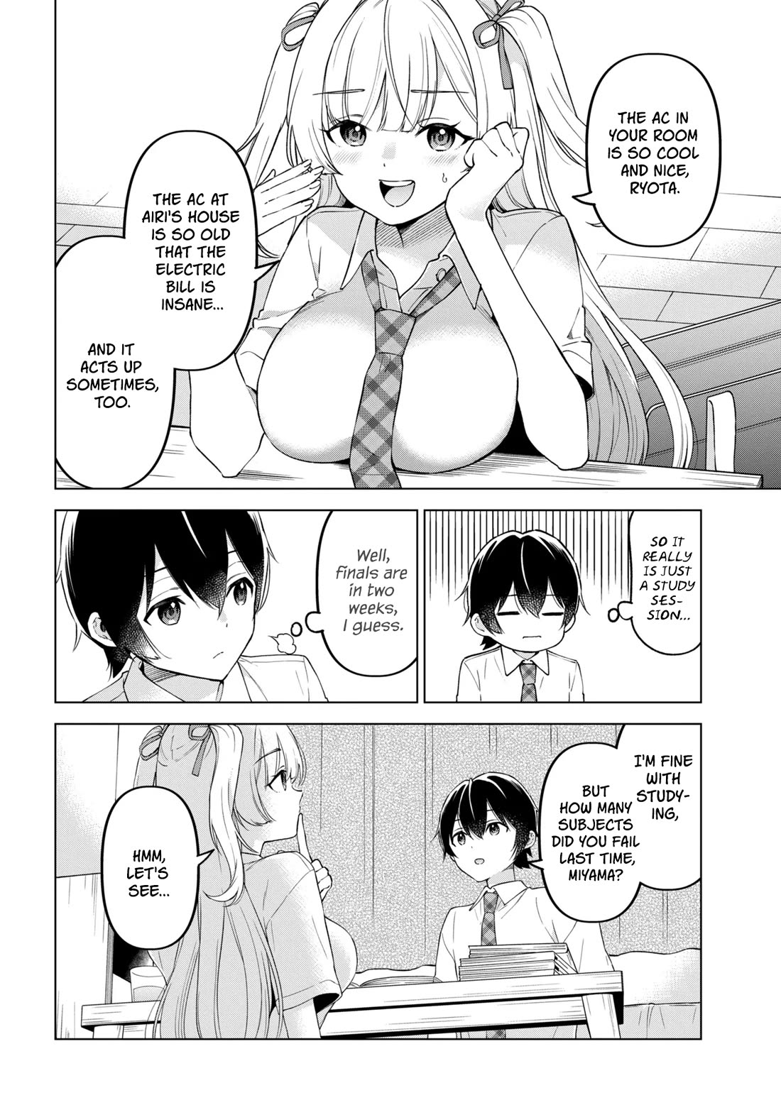 When the Introverted Me Got Surrounded by S-Tier Beauties After a Seat Change, a Secret Relationship Began chapter 15 page 4
