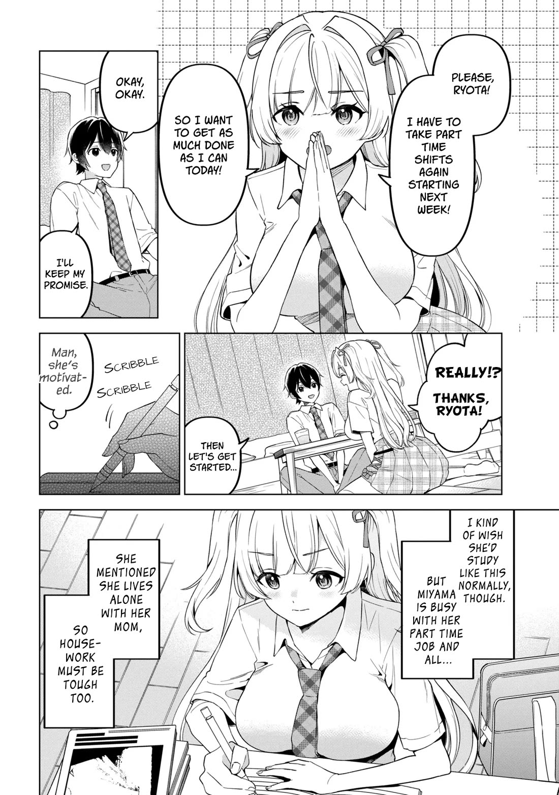 When the Introverted Me Got Surrounded by S-Tier Beauties After a Seat Change, a Secret Relationship Began chapter 15 page 6