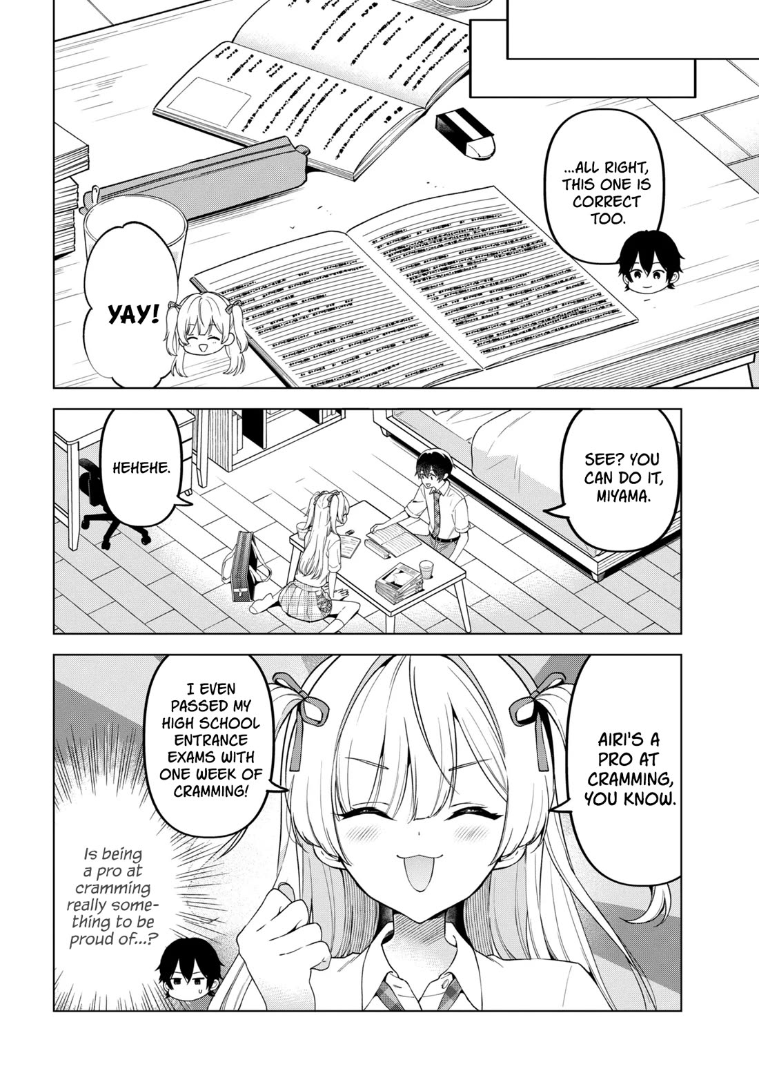 When the Introverted Me Got Surrounded by S-Tier Beauties After a Seat Change, a Secret Relationship Began chapter 15 page 8