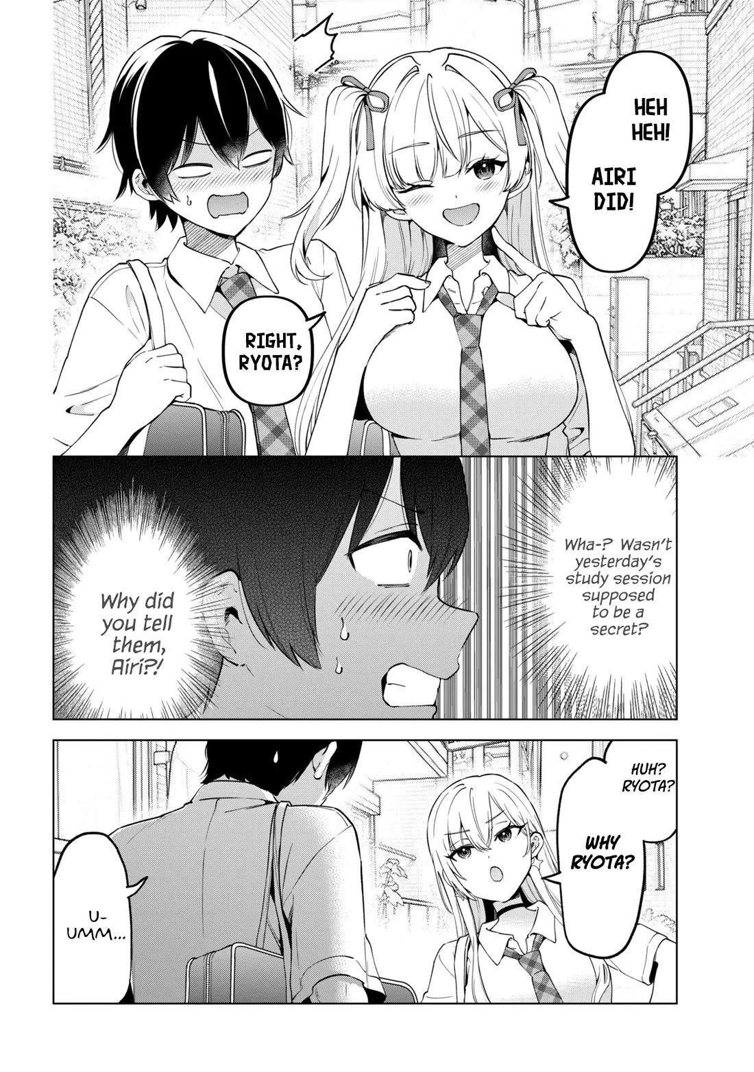 When the Introverted Me Got Surrounded by S-Tier Beauties After a Seat Change, a Secret Relationship Began chapter 16 page 16