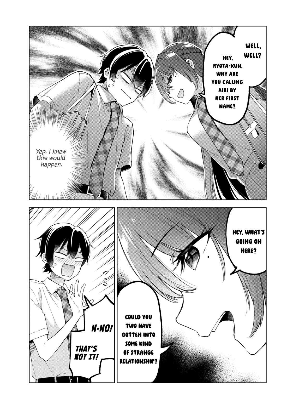 When the Introverted Me Got Surrounded by S-Tier Beauties After a Seat Change, a Secret Relationship Began chapter 16 page 19