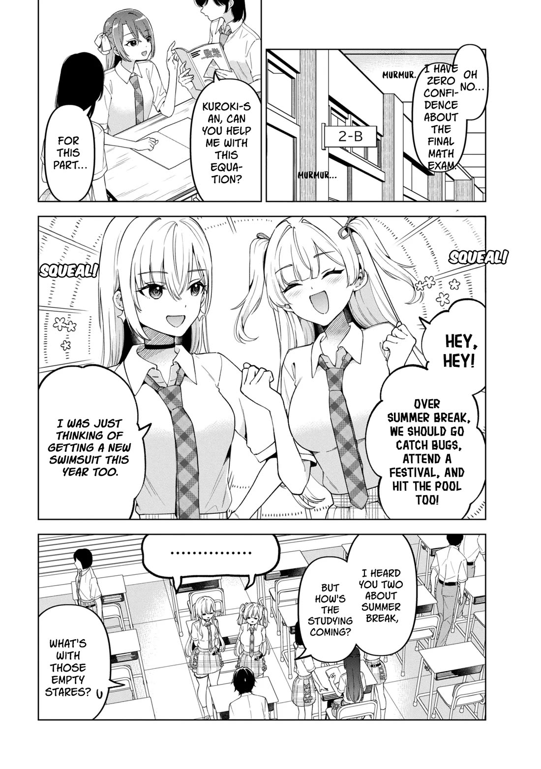 When the Introverted Me Got Surrounded by S-Tier Beauties After a Seat Change, a Secret Relationship Began chapter 16 page 34