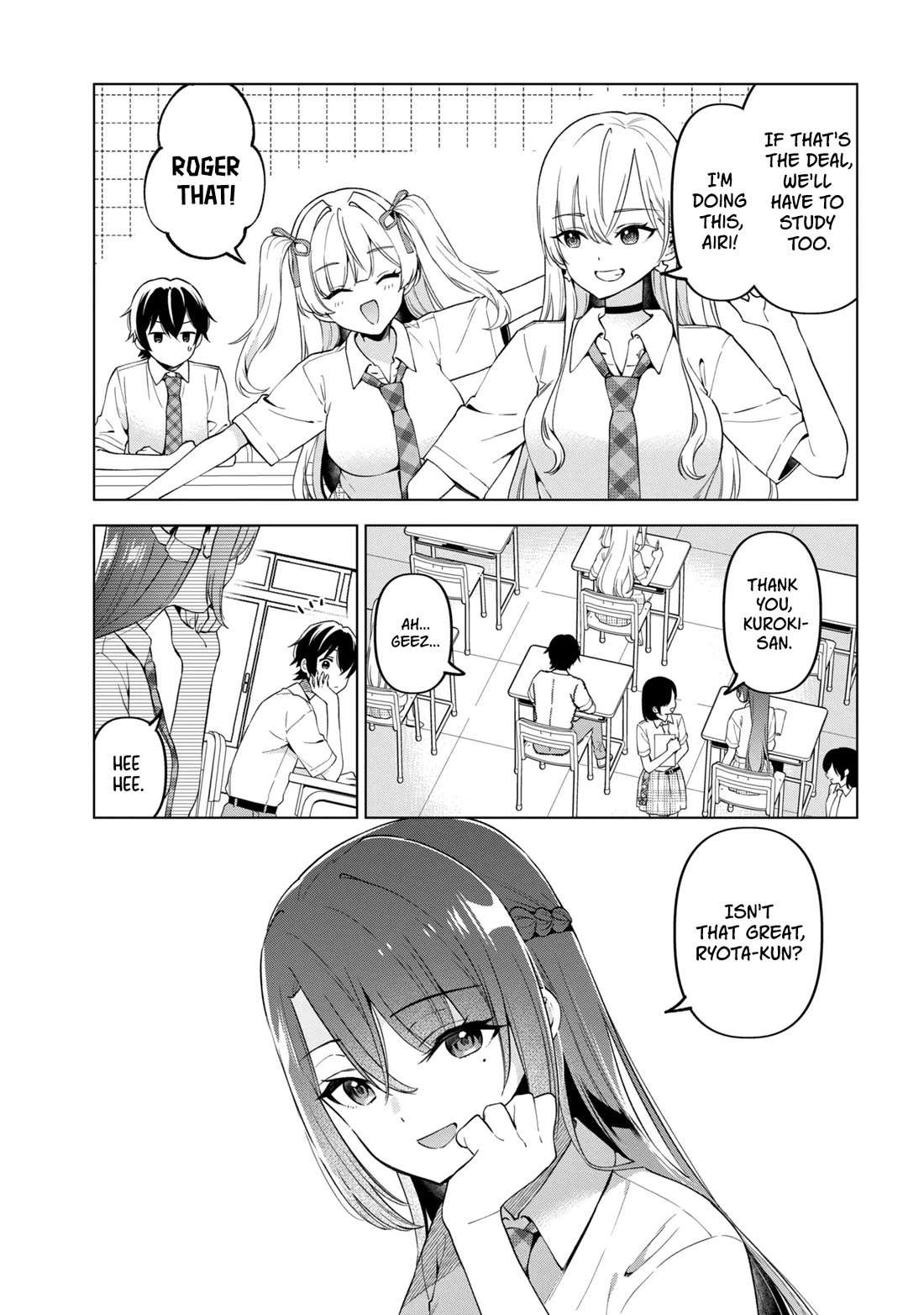 When the Introverted Me Got Surrounded by S-Tier Beauties After a Seat Change, a Secret Relationship Began chapter 16 page 37