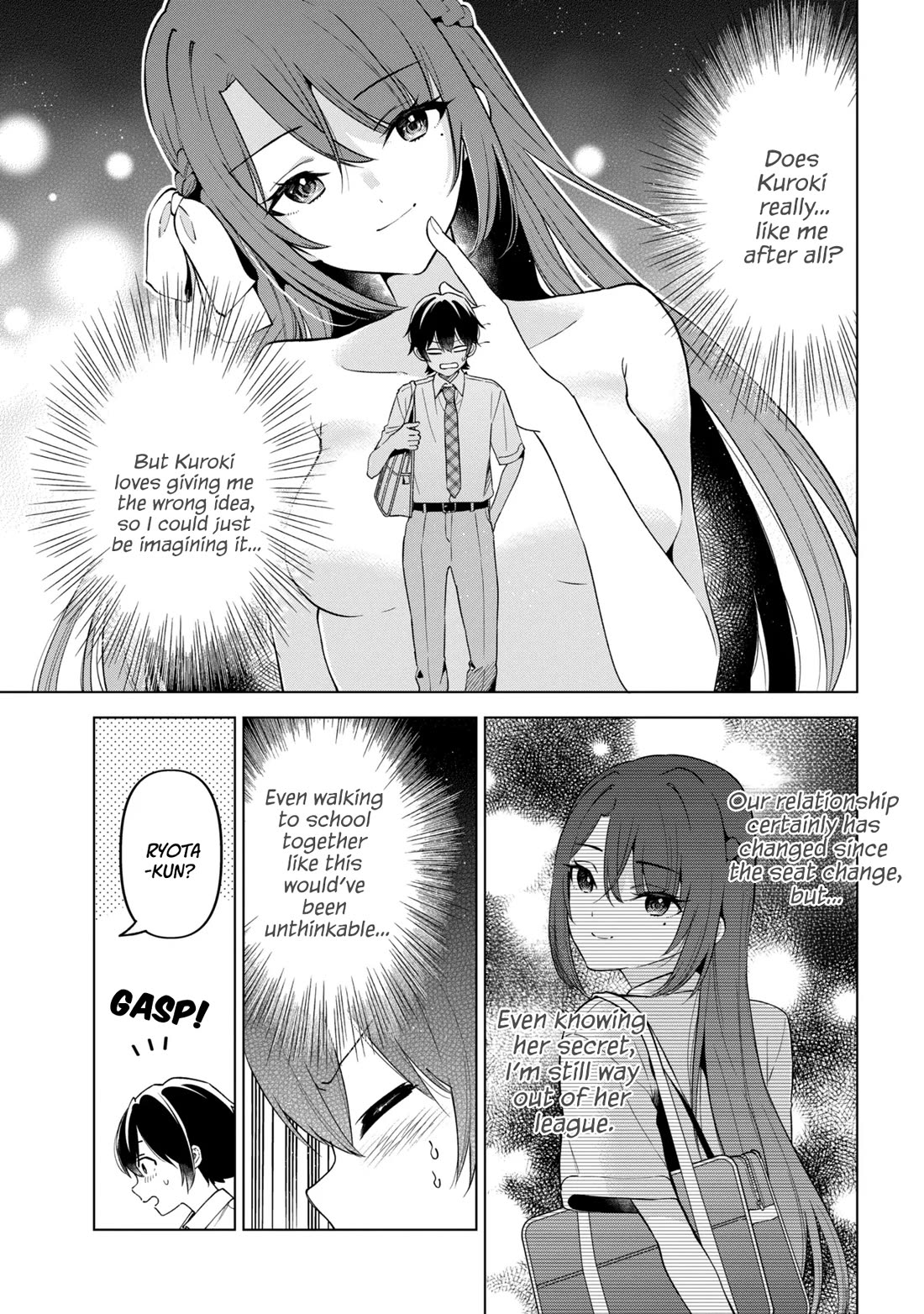 When the Introverted Me Got Surrounded by S-Tier Beauties After a Seat Change, a Secret Relationship Began chapter 16 page 9