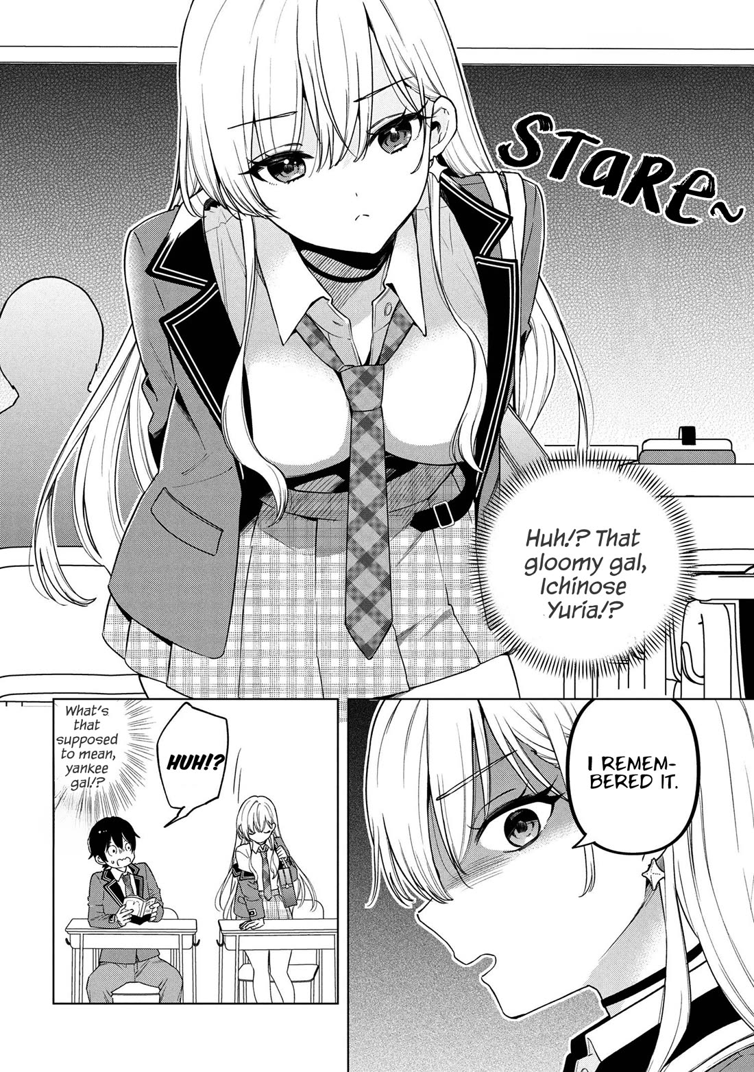 When the Introverted Me Got Surrounded by S-Tier Beauties After a Seat Change, a Secret Relationship Began chapter 2 page 2