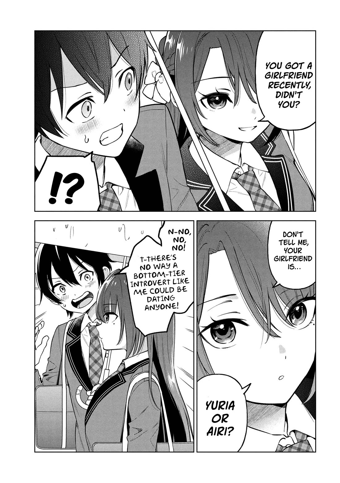 When the Introverted Me Got Surrounded by S-Tier Beauties After a Seat Change, a Secret Relationship Began chapter 3 page 15