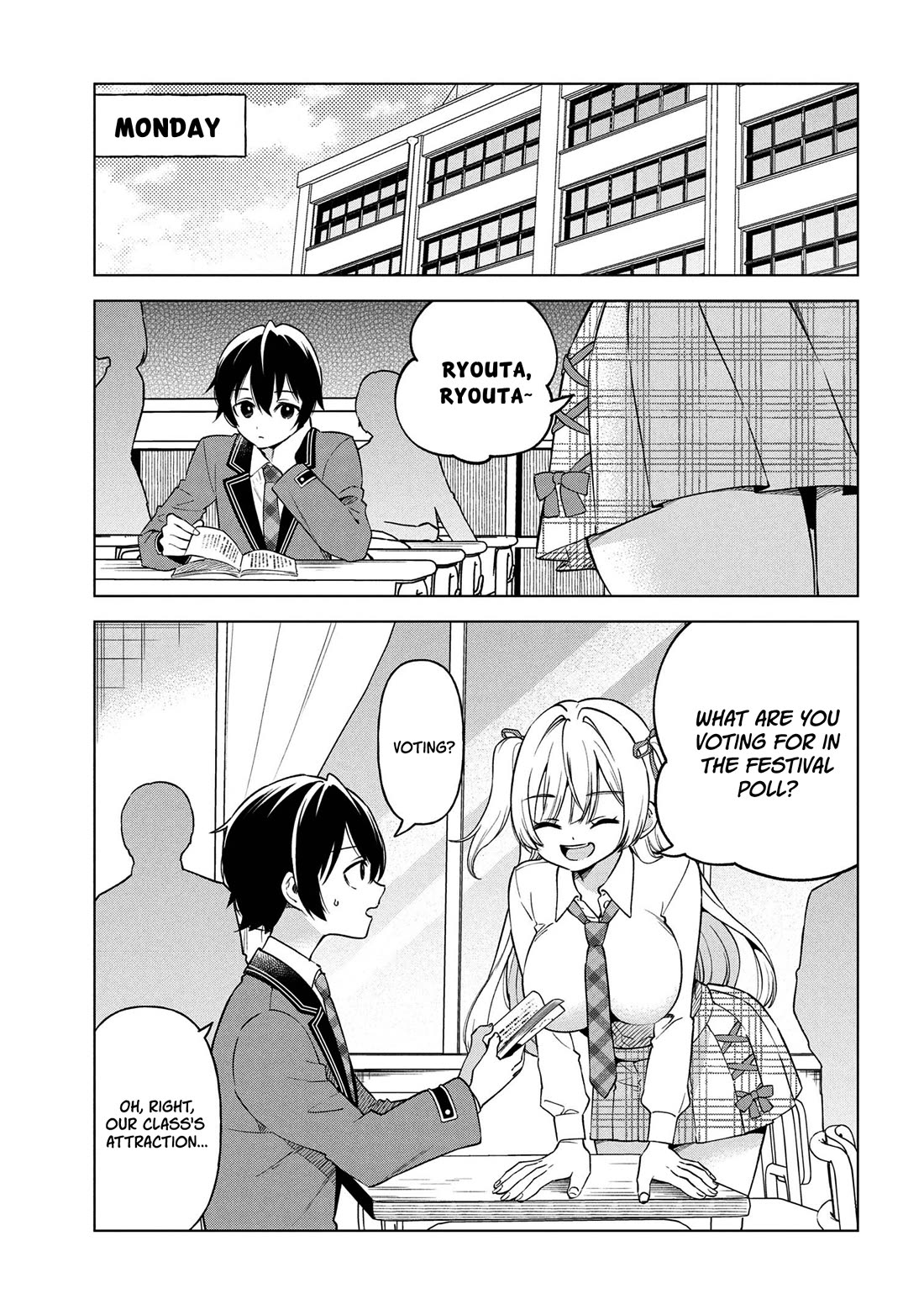 When the Introverted Me Got Surrounded by S-Tier Beauties After a Seat Change, a Secret Relationship Began chapter 7 page 20