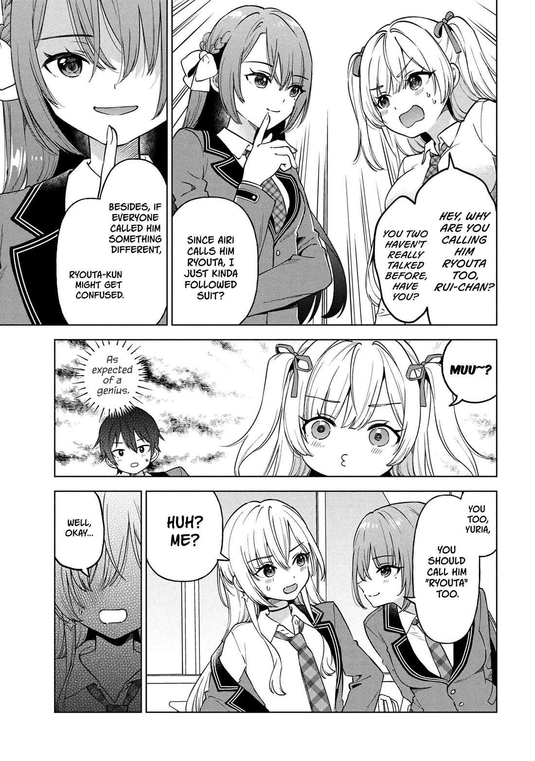 When the Introverted Me Got Surrounded by S-Tier Beauties After a Seat Change, a Secret Relationship Began chapter 7 page 24