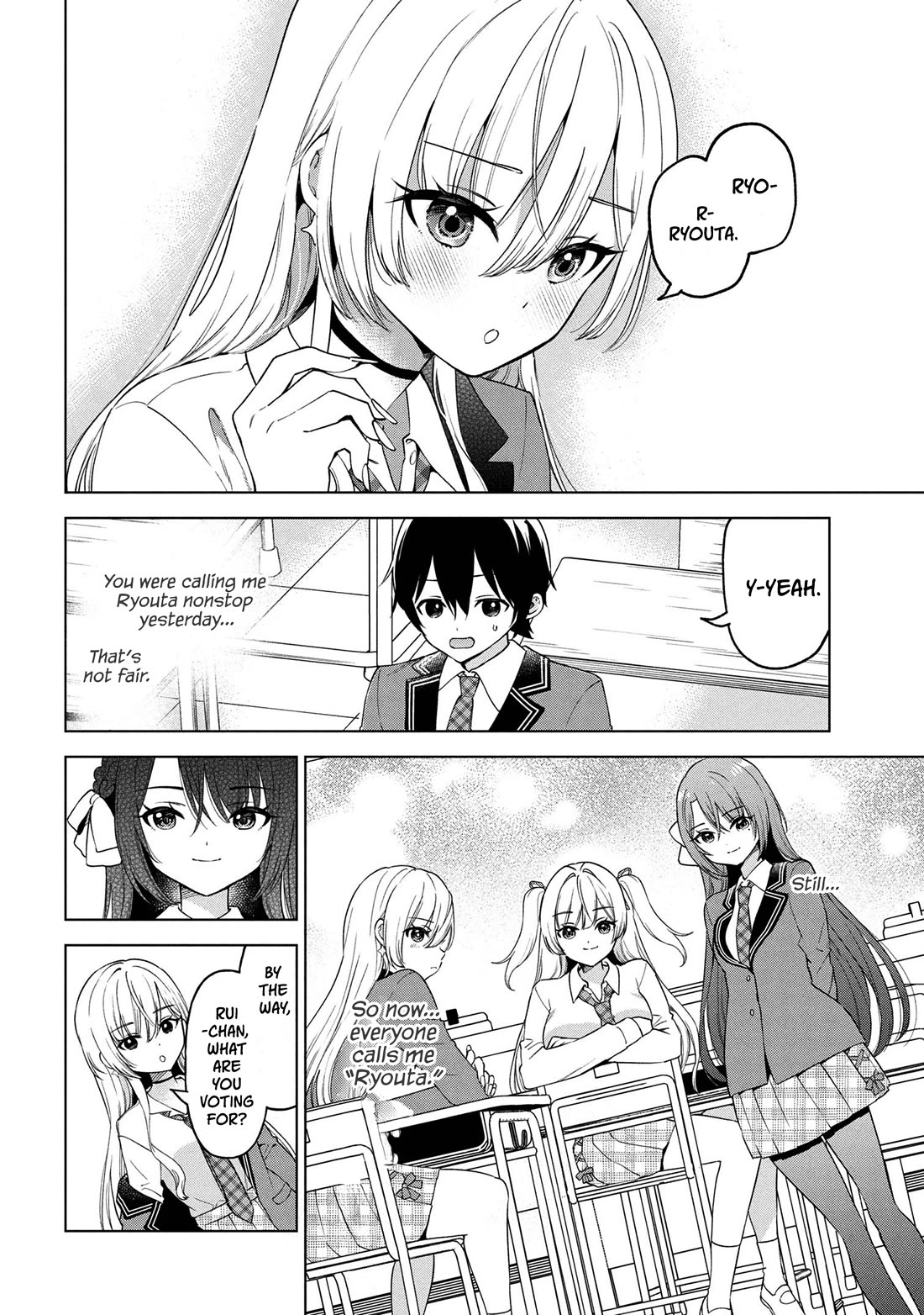 When the Introverted Me Got Surrounded by S-Tier Beauties After a Seat Change, a Secret Relationship Began chapter 7 page 25