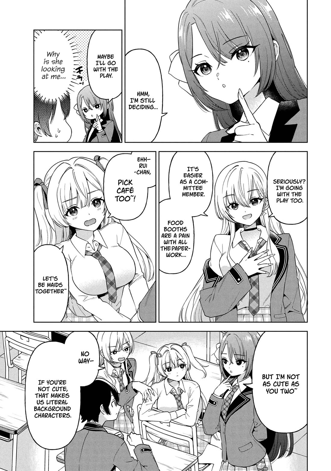 When the Introverted Me Got Surrounded by S-Tier Beauties After a Seat Change, a Secret Relationship Began chapter 7 page 26