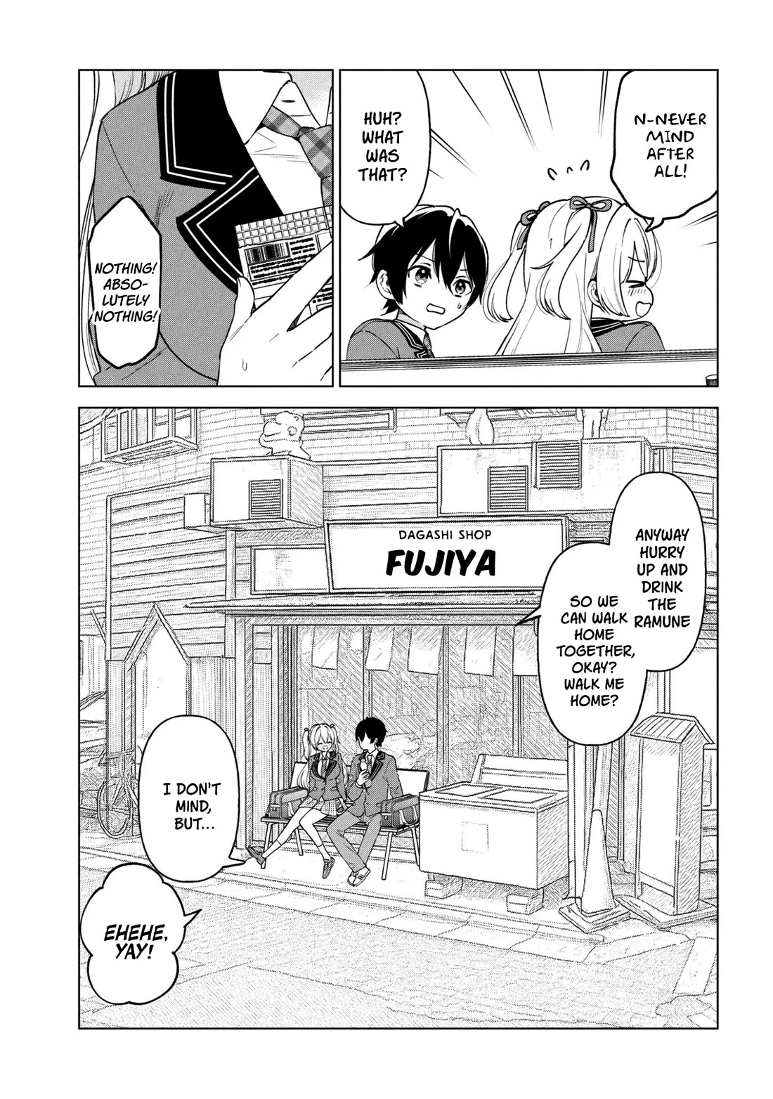 When the Introverted Me Got Surrounded by S-Tier Beauties After a Seat Change, a Secret Relationship Began chapter 8 page 31